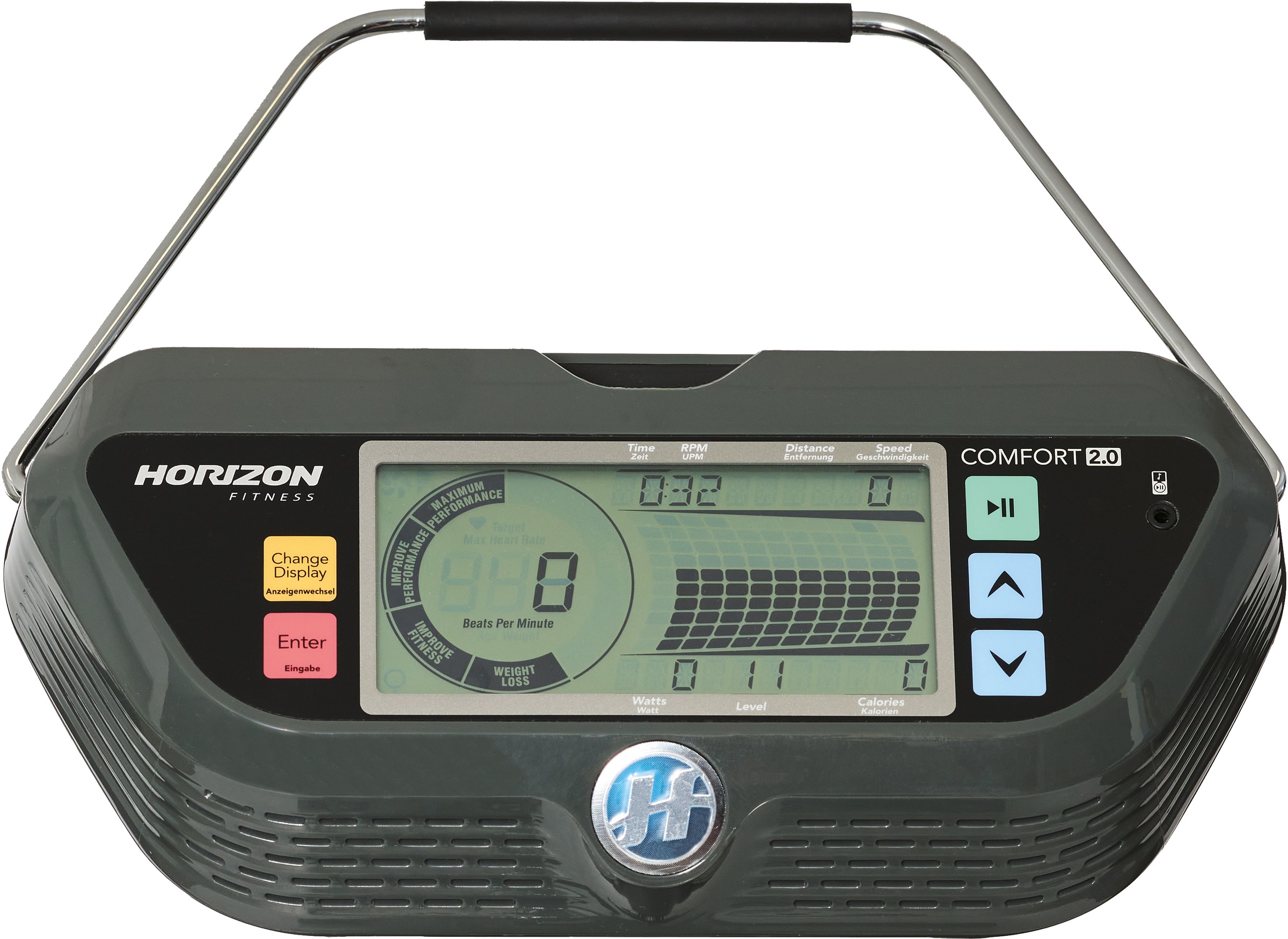 Horizon Fitness Heimtrainer »Comfort 2.0«, Schwungmasse ca. 7 kg, 16 Widerstandsstufen