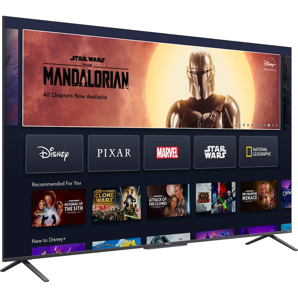 TCL QLED-Fernseher »65C722X1«, 164 cm/65 Zoll, 4K Ultra HD, Smart-TV-Android TV