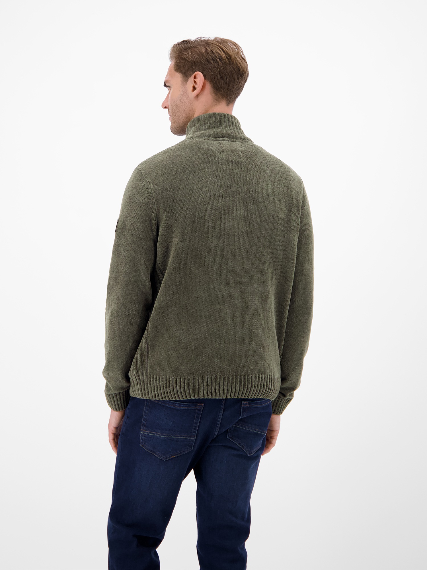 LERROS Strickpullover »Herren Stricktroyer, weich wie Samt«