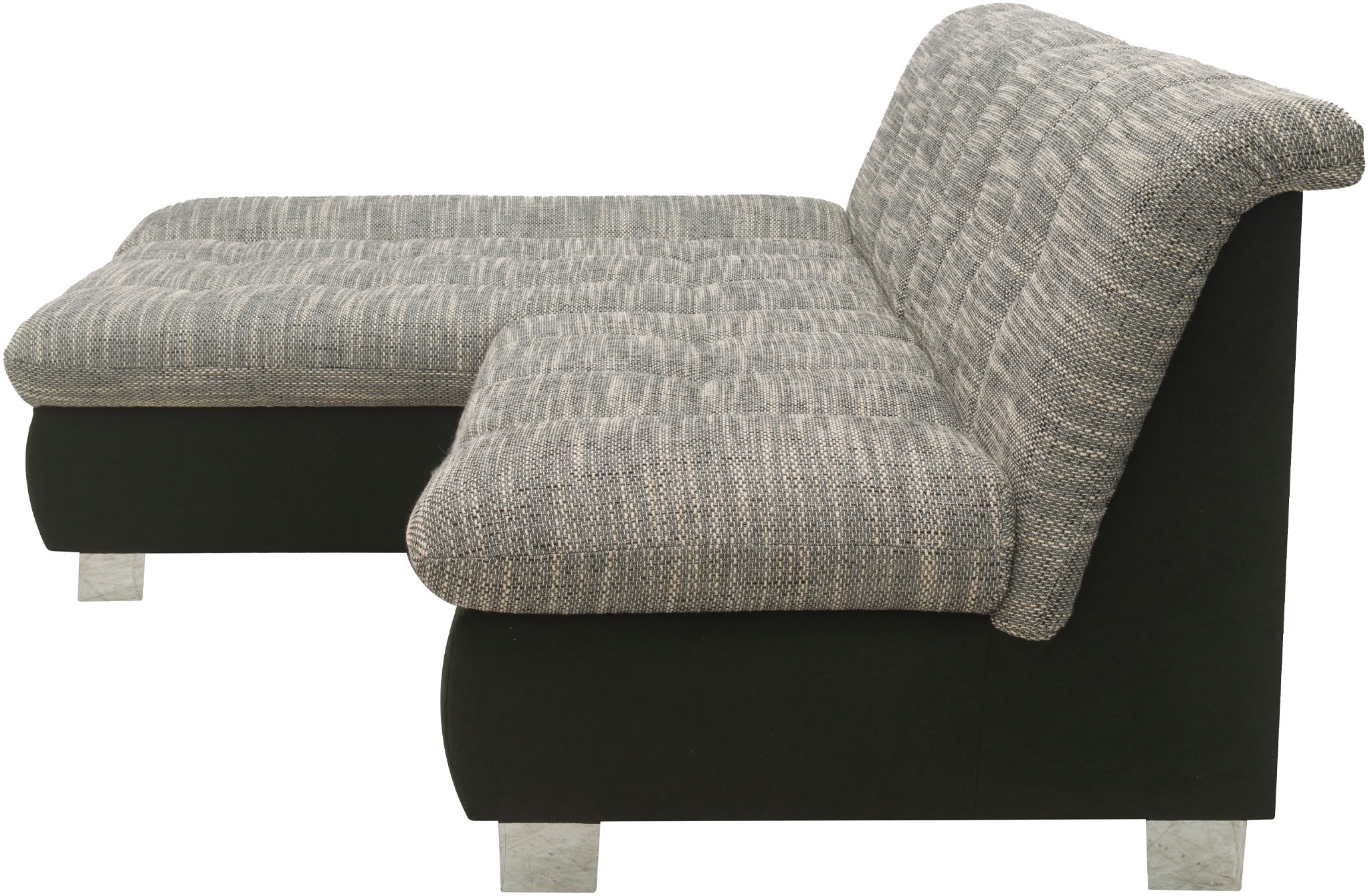 DOMO collection Ecksofa »100031 234x157 cm, kompakt, komfortabel & bequem, L-Form« whlw. mit Bettfunktion und Armteilverstellung