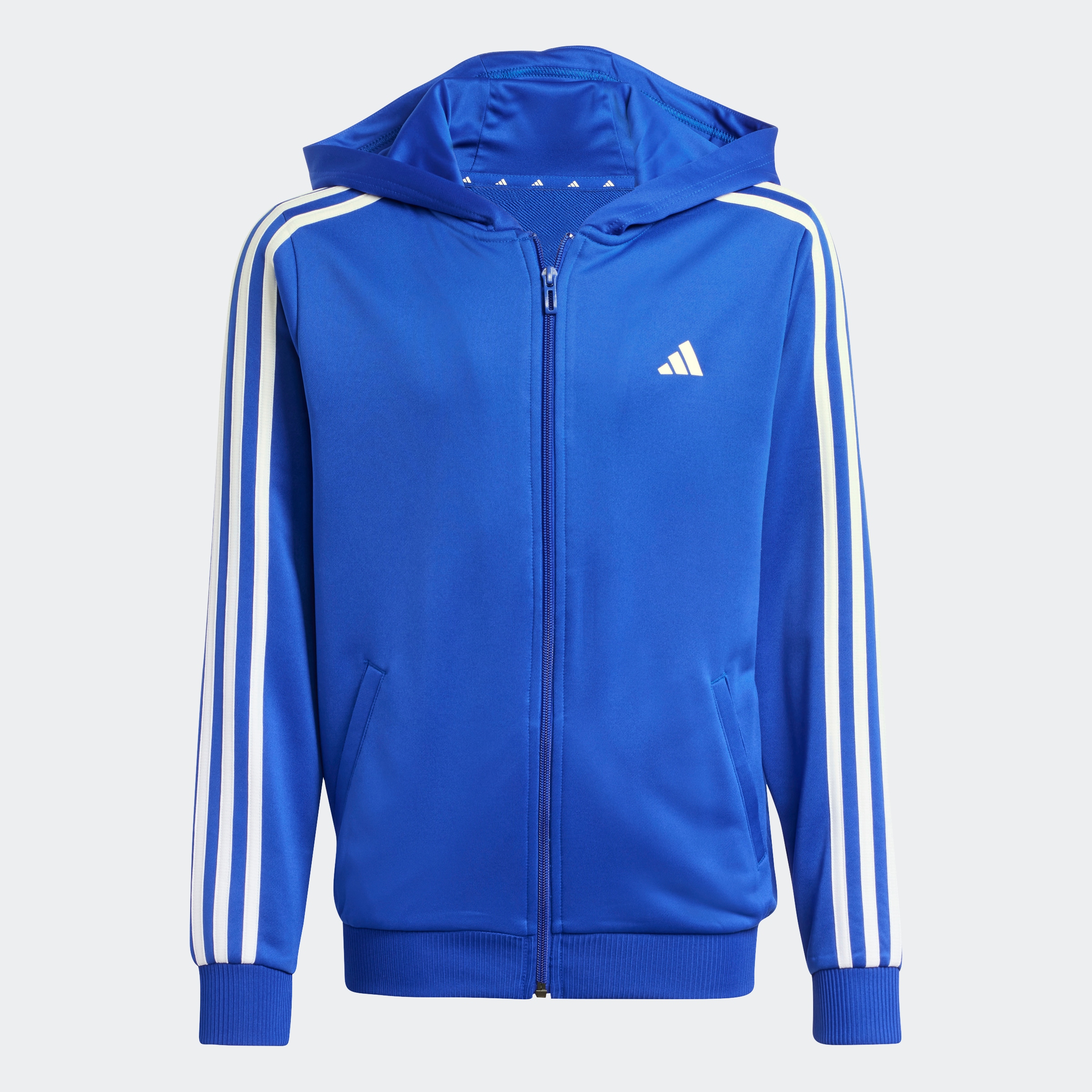 adidas Sportswear Trainingsjacke »TRAIN ESSENTIALS AEROREADY 3STREIFEN REGULARFIT KAPUZENJACKE«