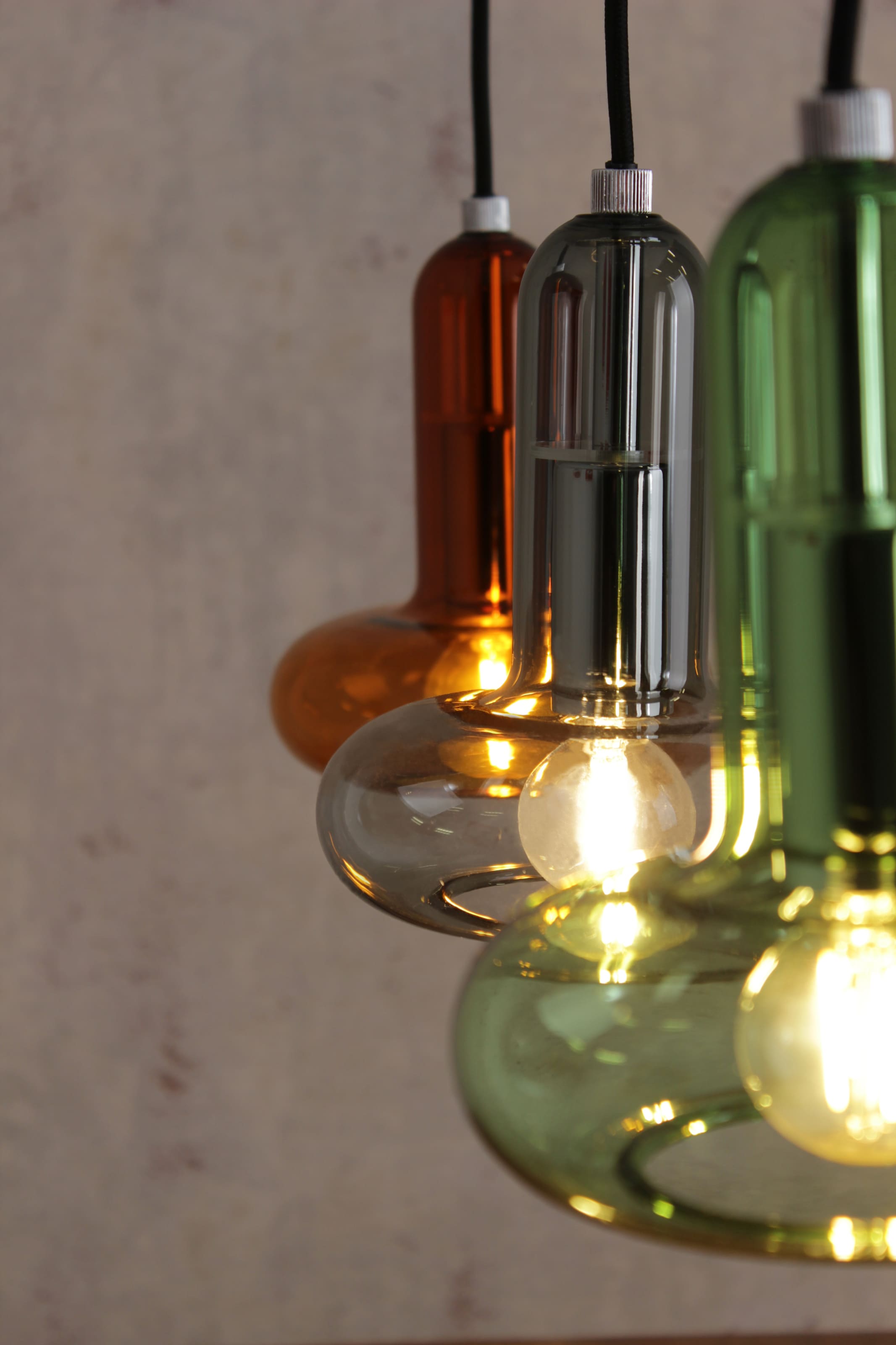 ECO-LIGHT Pendelleuchte »Perseus«, 3 flammig, Leuchtmittel E14 | ohne Leuchtmittel
