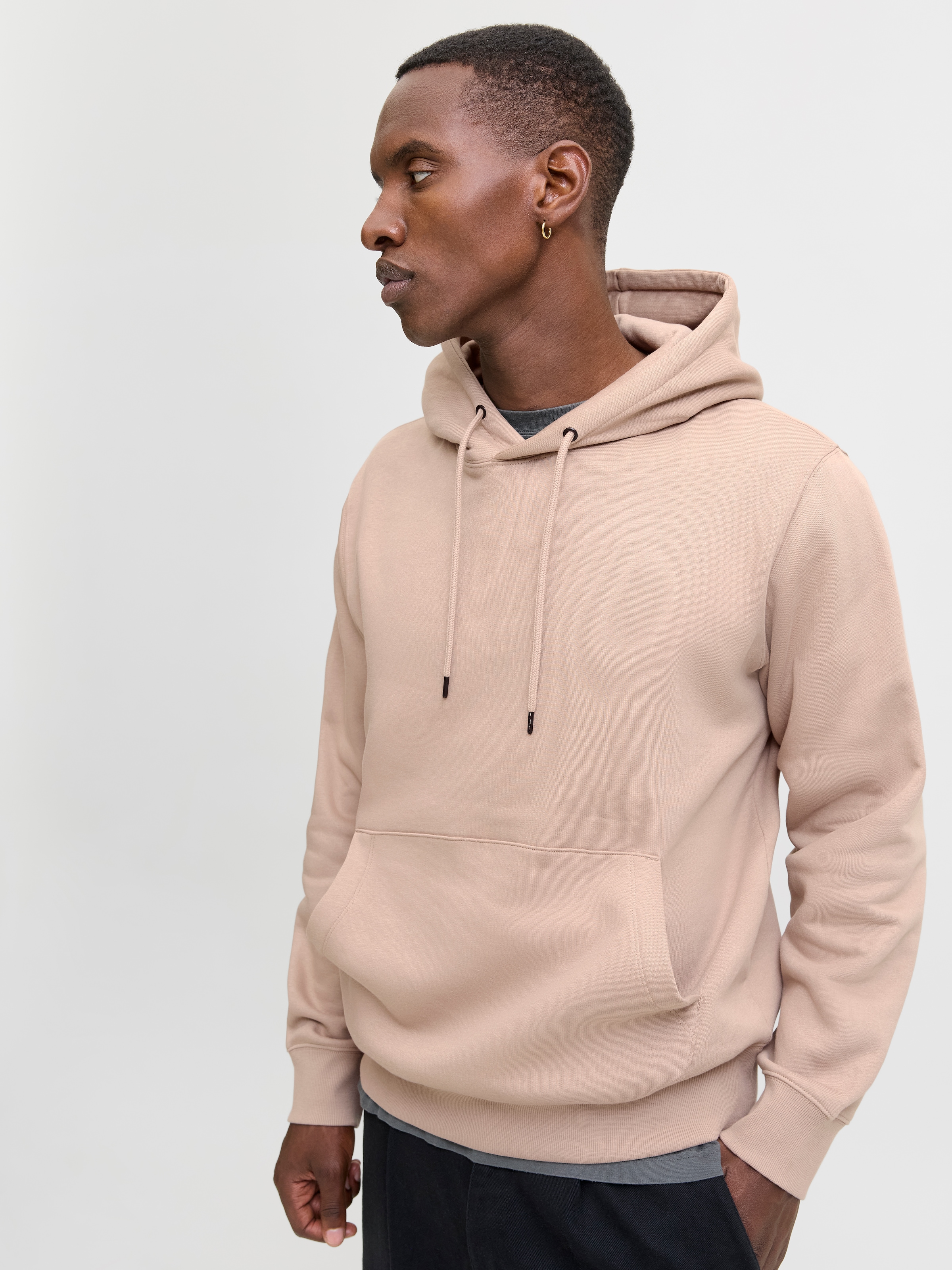 Jack & Jones Kapuzensweatshirt »JJESTAR BASIC SWEAT HOOD NOOS«, mit Rippbündchen