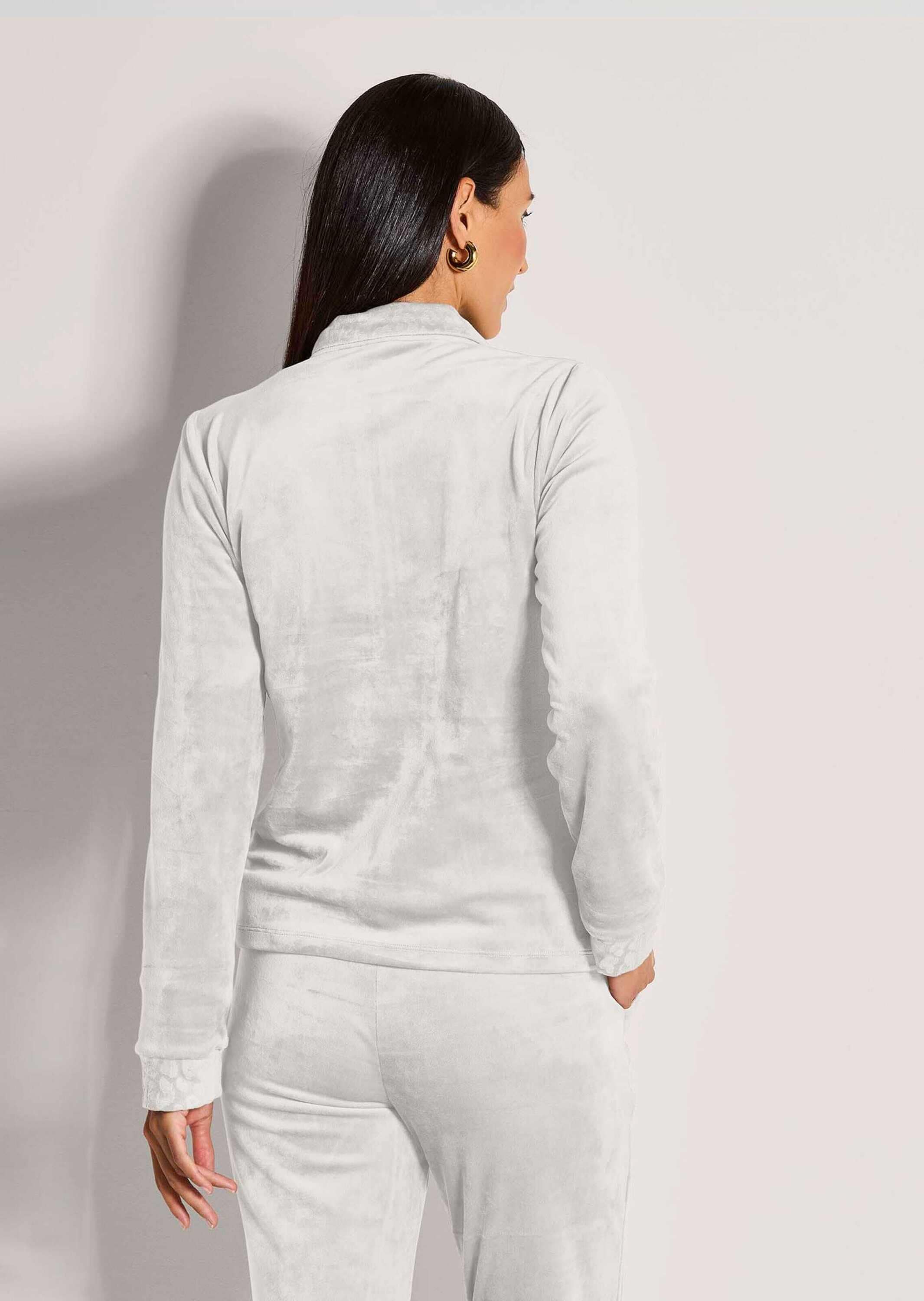 MADELEINE Kurzjacke »Sweatjacke Flauschige Nickijacke mit Reißverschluss« Weiche Nicki-Qualität