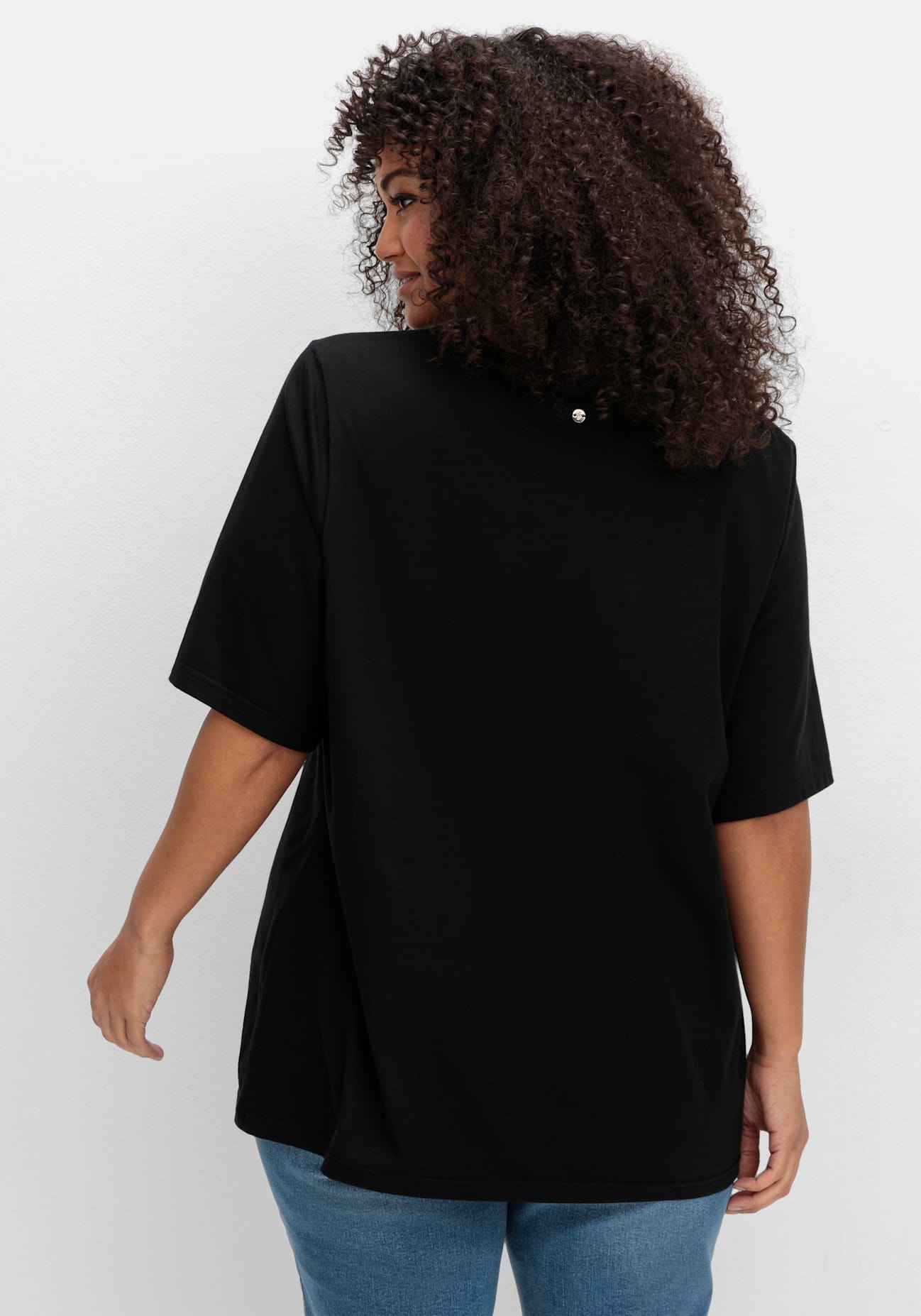 Sheego T-Shirt »T-Shirt«, (1 tlg.)