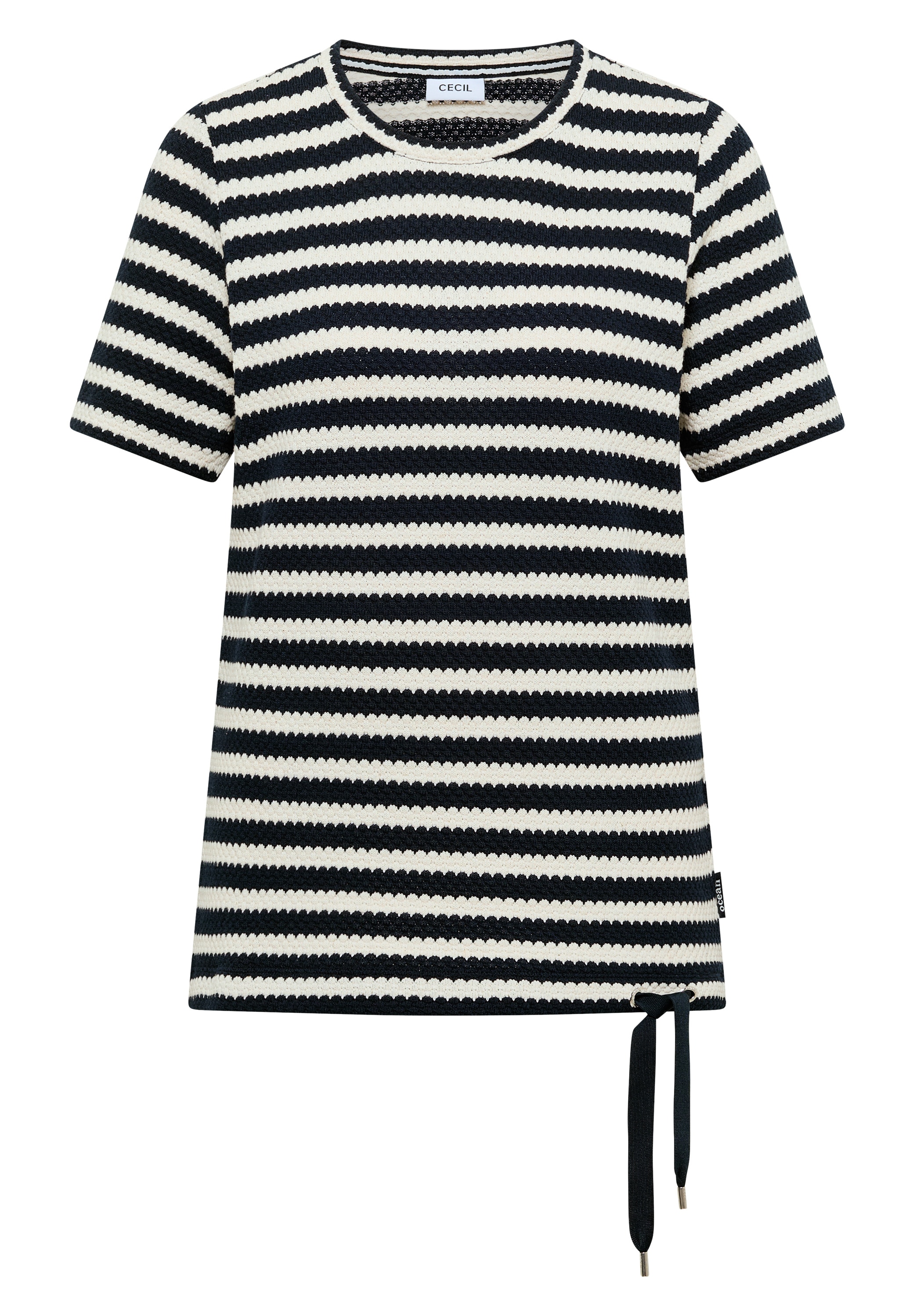 Cecil Strickpullover mit Streifen Muster