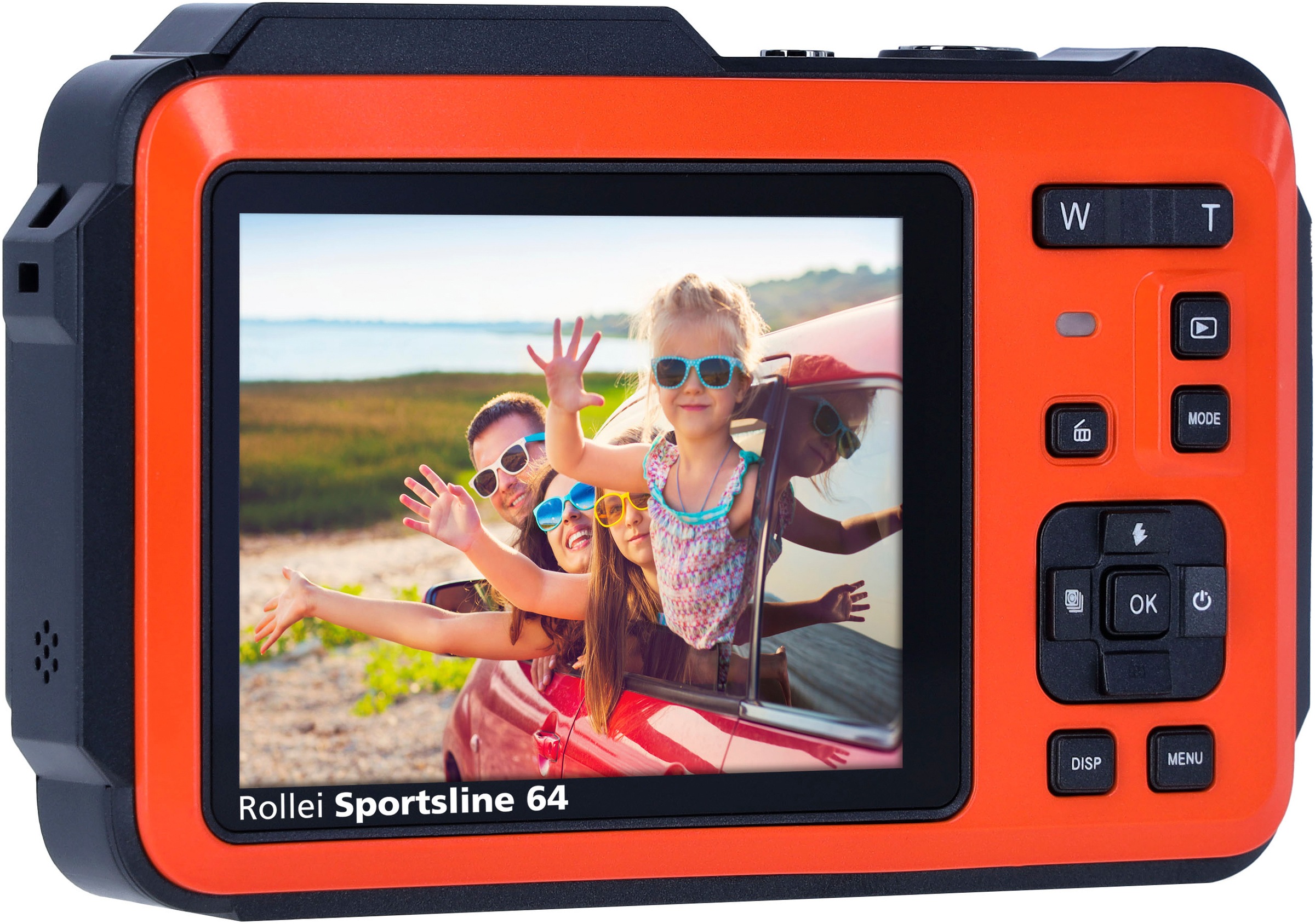 Rollei Kompaktkamera »Sportsline 64 Selfie«, 64 MP