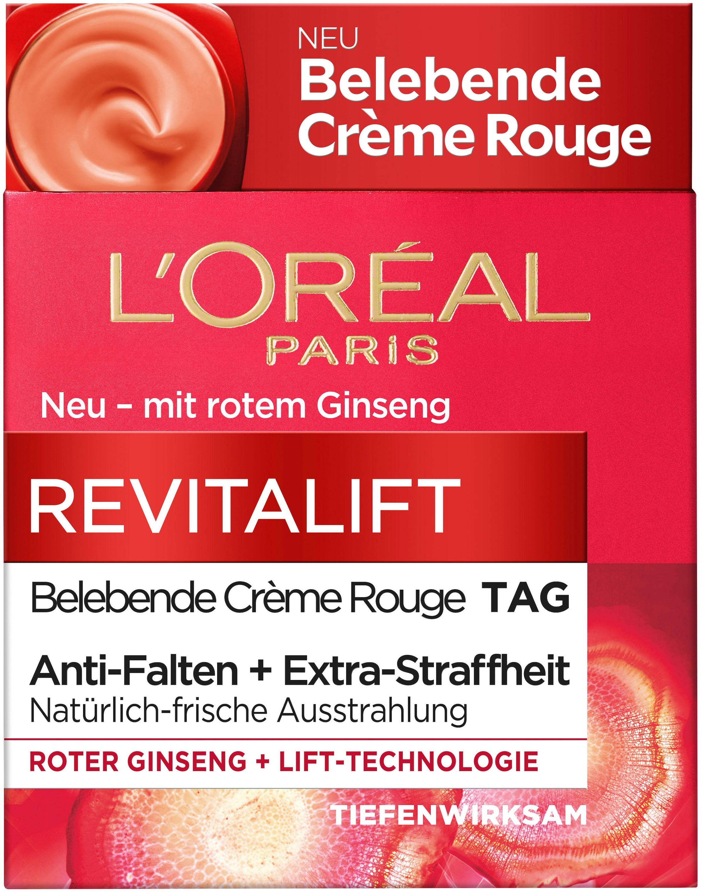 L'ORÉAL PARIS Tagescreme »Revitalift Belebende Crème Rouge«, mit hoher Wirksamkeit