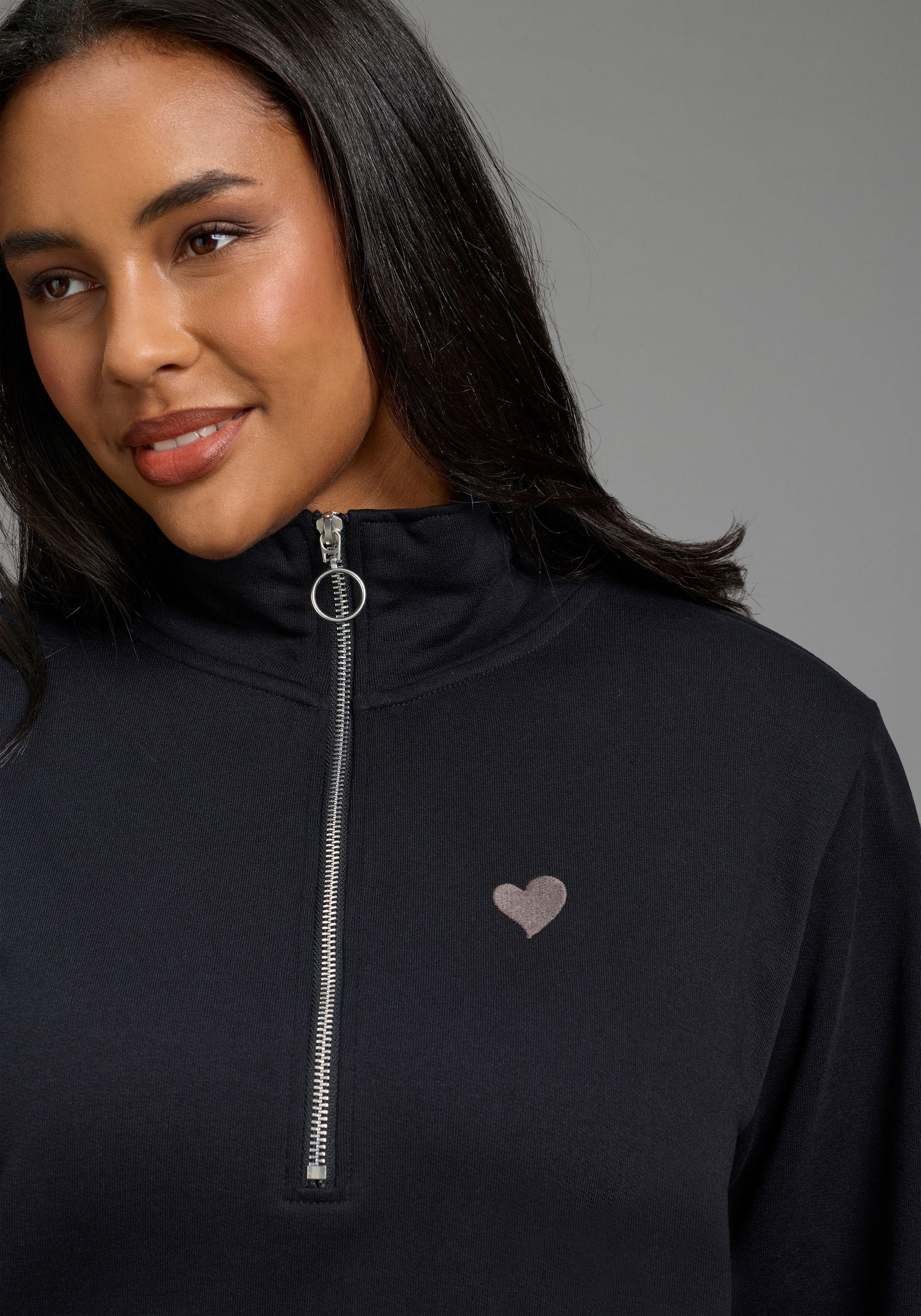 Laura Scott CURVE Longsweatshirt »Große Größen«
