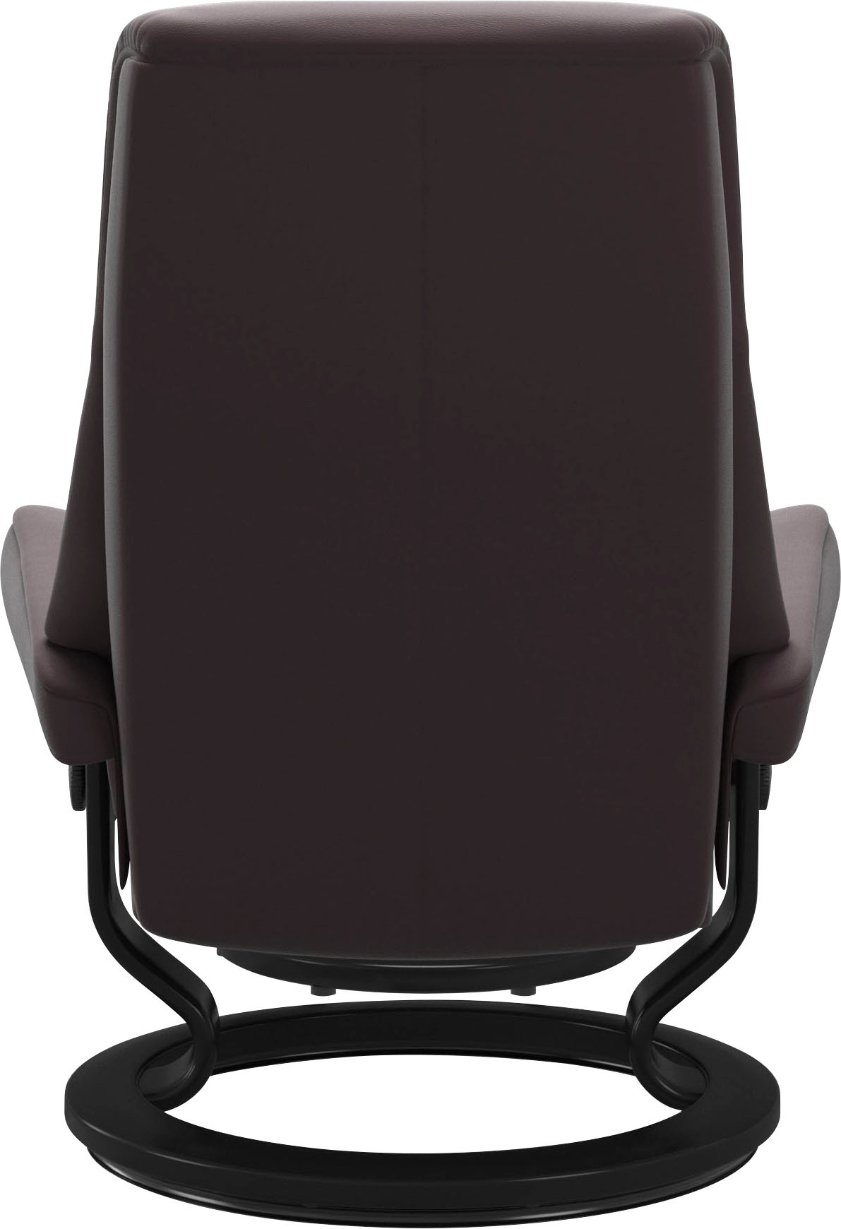 Stressless® Relaxsessel »View«, (Set, Relaxsessel mit Hocker), mit Classic Base, Größe S,Gestell Schwarz