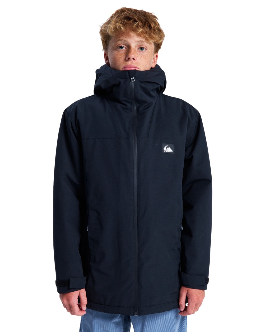Quiksilver Anorak »Overcast 3K Parka« mit Kapuze in schwarz, Größe 12