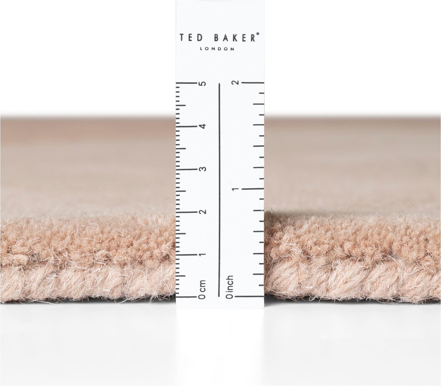 Ted Baker Wollteppich »Flood« rechteckig 17 mm Höhe Wolle, Naturteppich, Handgemacht, Wohnzimmer, Schlafzimmer, Bunt