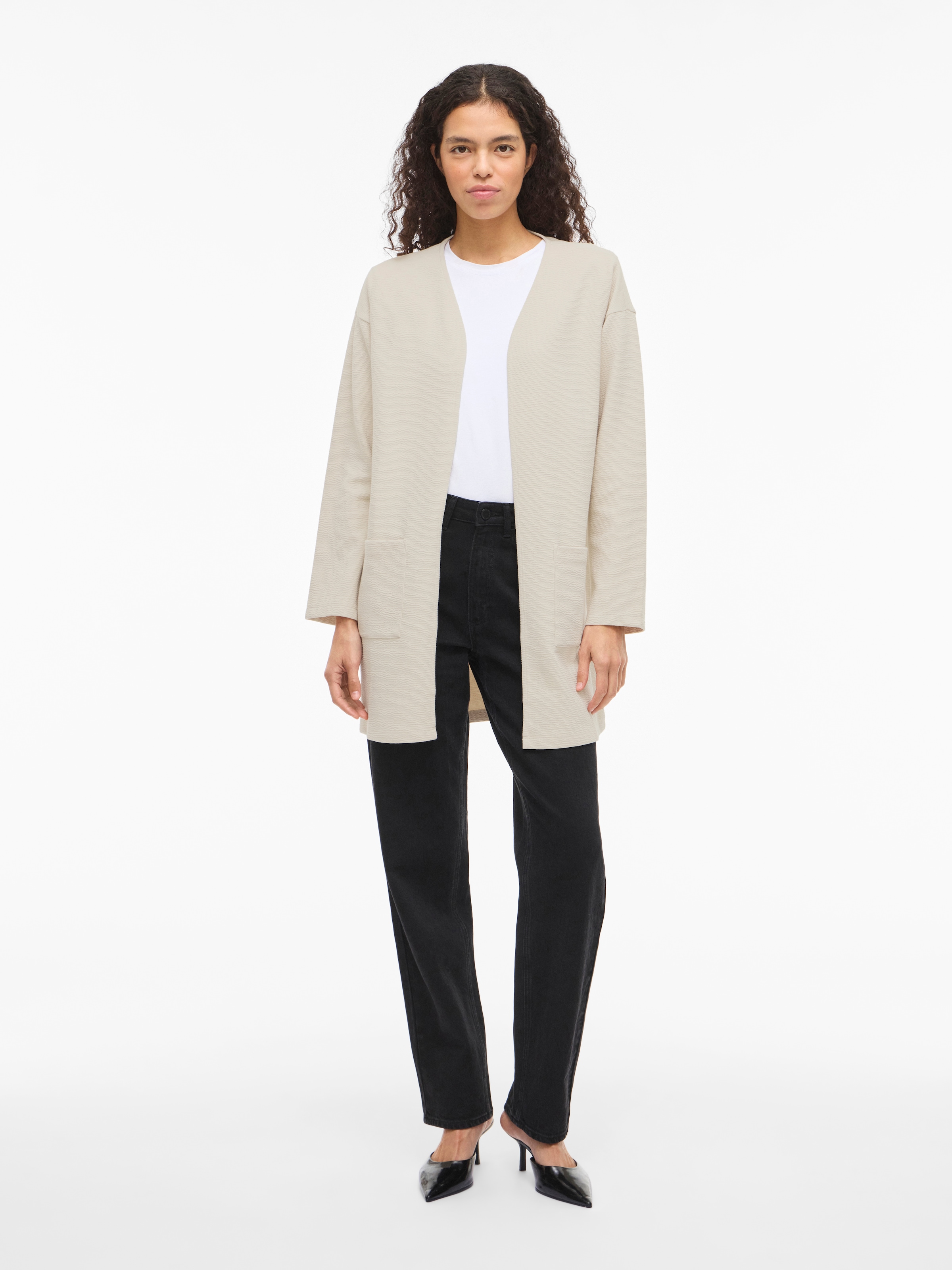 Vila Longblazer »VIGARDEN L/S LONG CARDIGAN - NOOS«