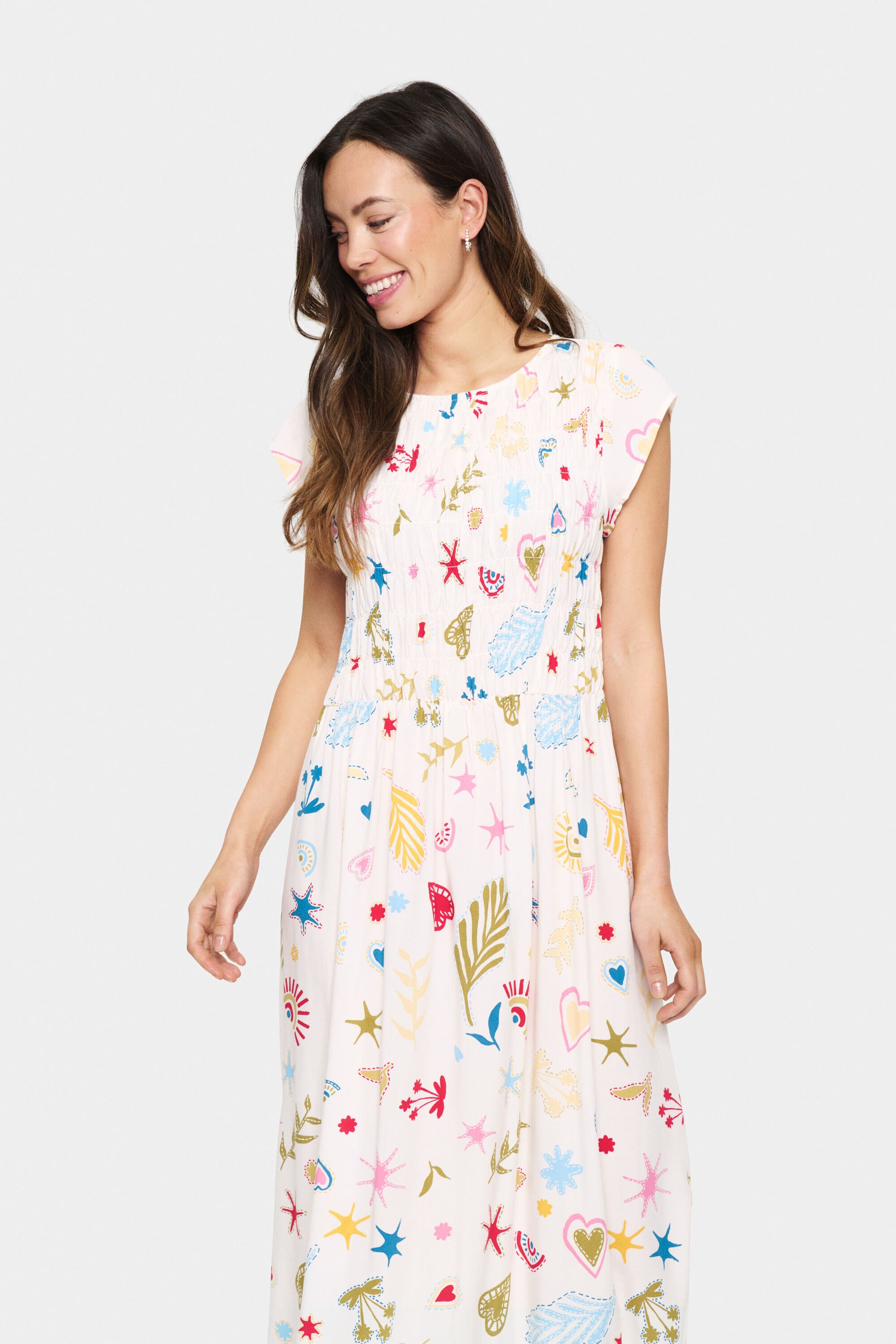 Saint Tropez Midikleid »Kleid GislaSZ«