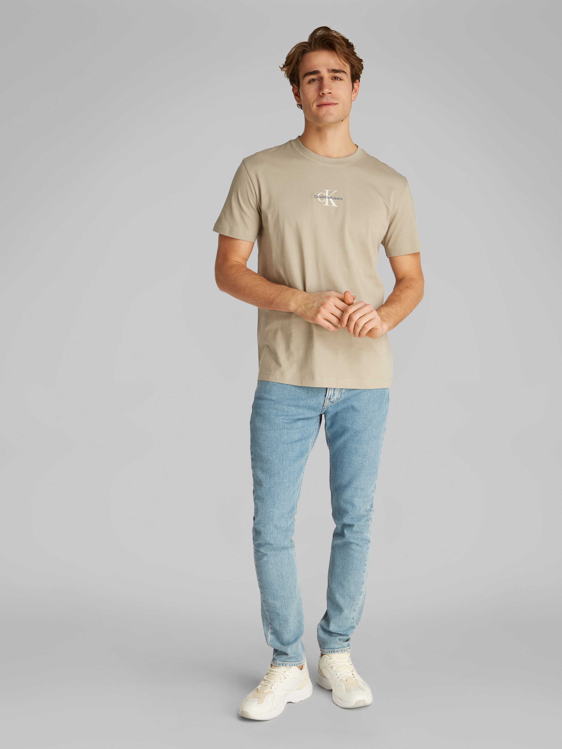 Calvin Klein Jeans T-Shirt »MONOLOGO TEE«, mit Logoschriftzug