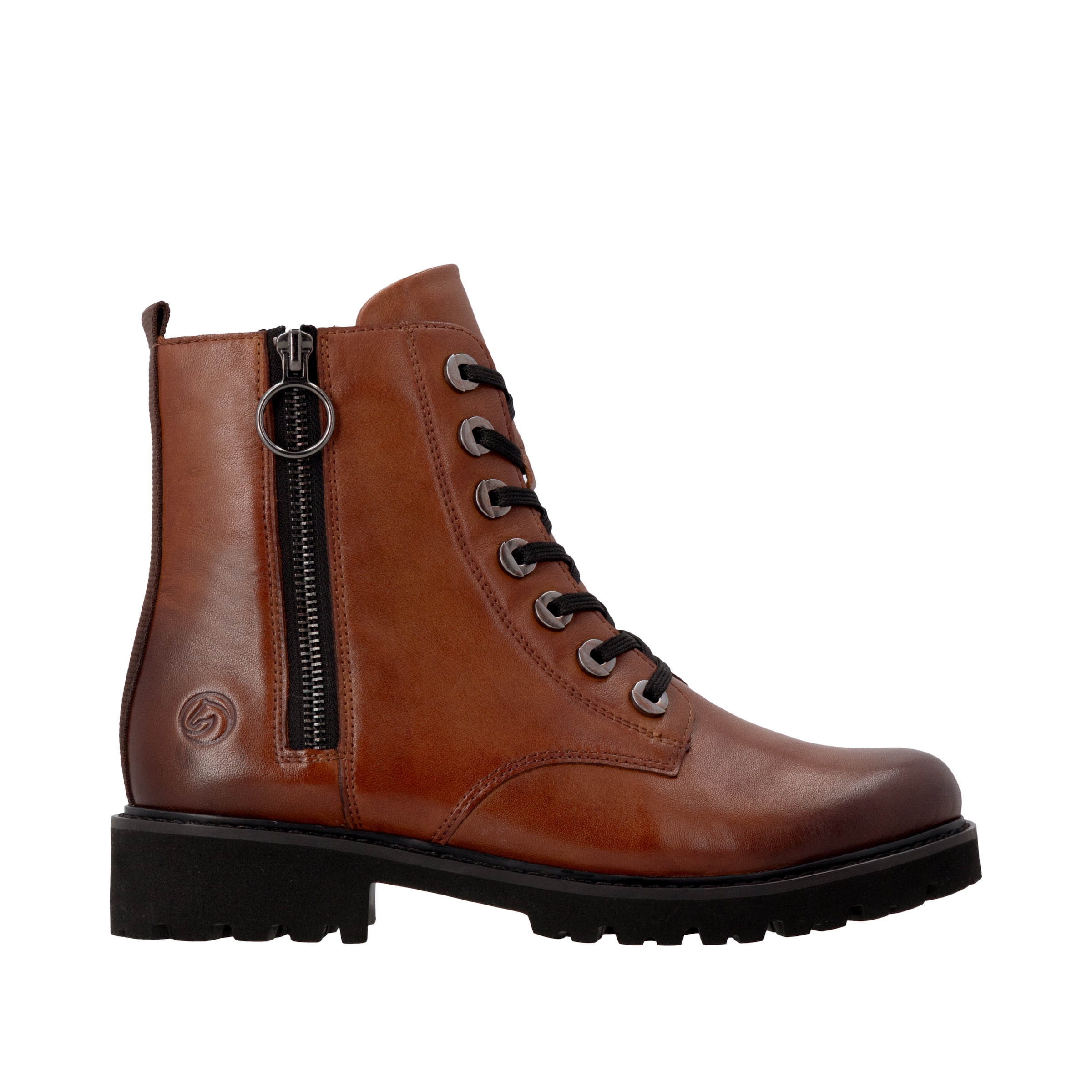 Remonte Schnürstiefelette  Blockabsatz, Stiefelette, Schnürboots, im modischen Used Look