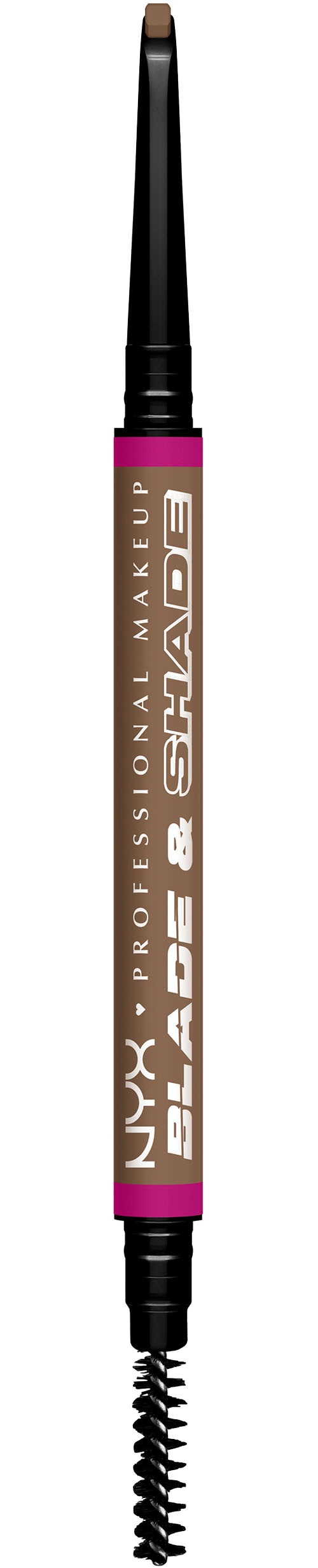 NYX Augenbrauenpflege »NYX Professional Makeup Blade & Shade Augenbrauenstift«
