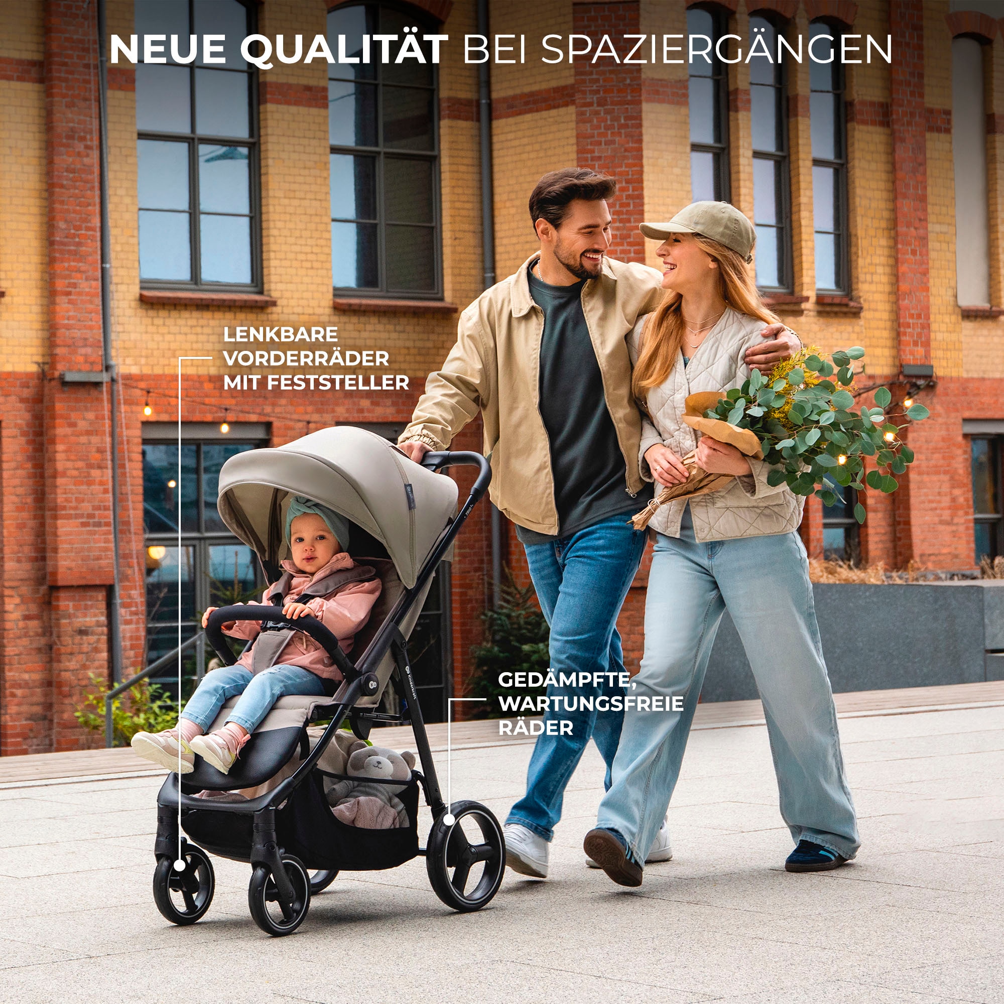 Kinderkraft Kinder-Buggy »TRIG 3«, 22 kg