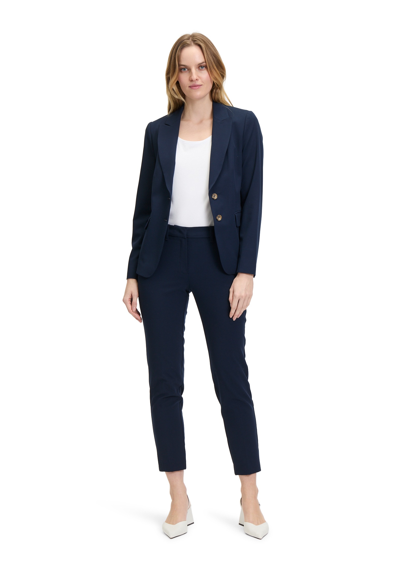 Betty&Co Jackenblazer »Klassischer Blazer mit Taschen«