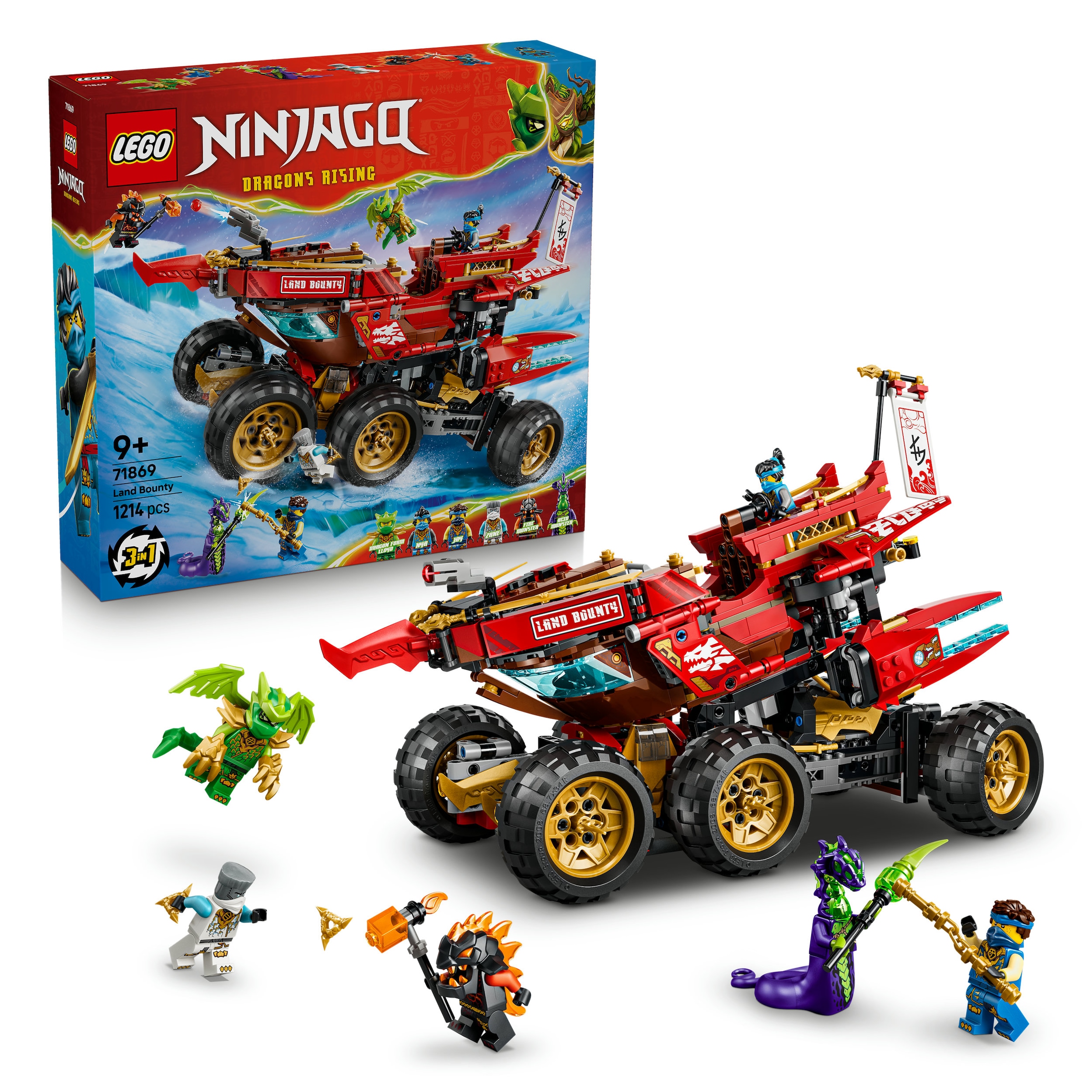 LEGO® Konstruktionsspielsteine »Wüstensegler (71869), LEGO Ninjago« Made in Europe