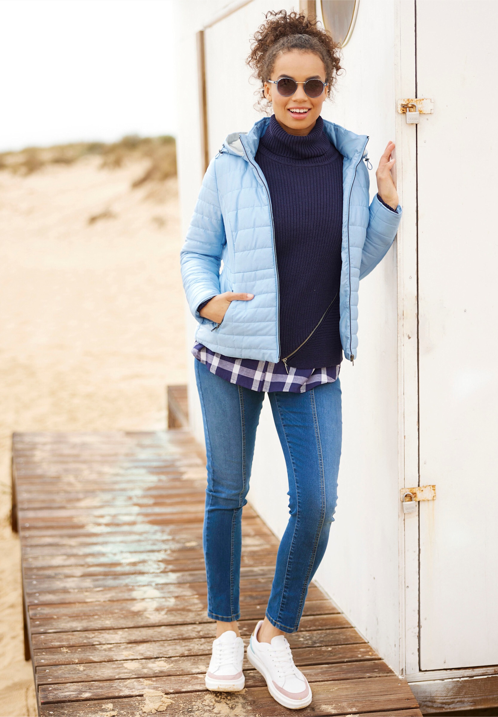 heine Bequeme Jeans »Jeans Jeans mit Teilnungsnähten«