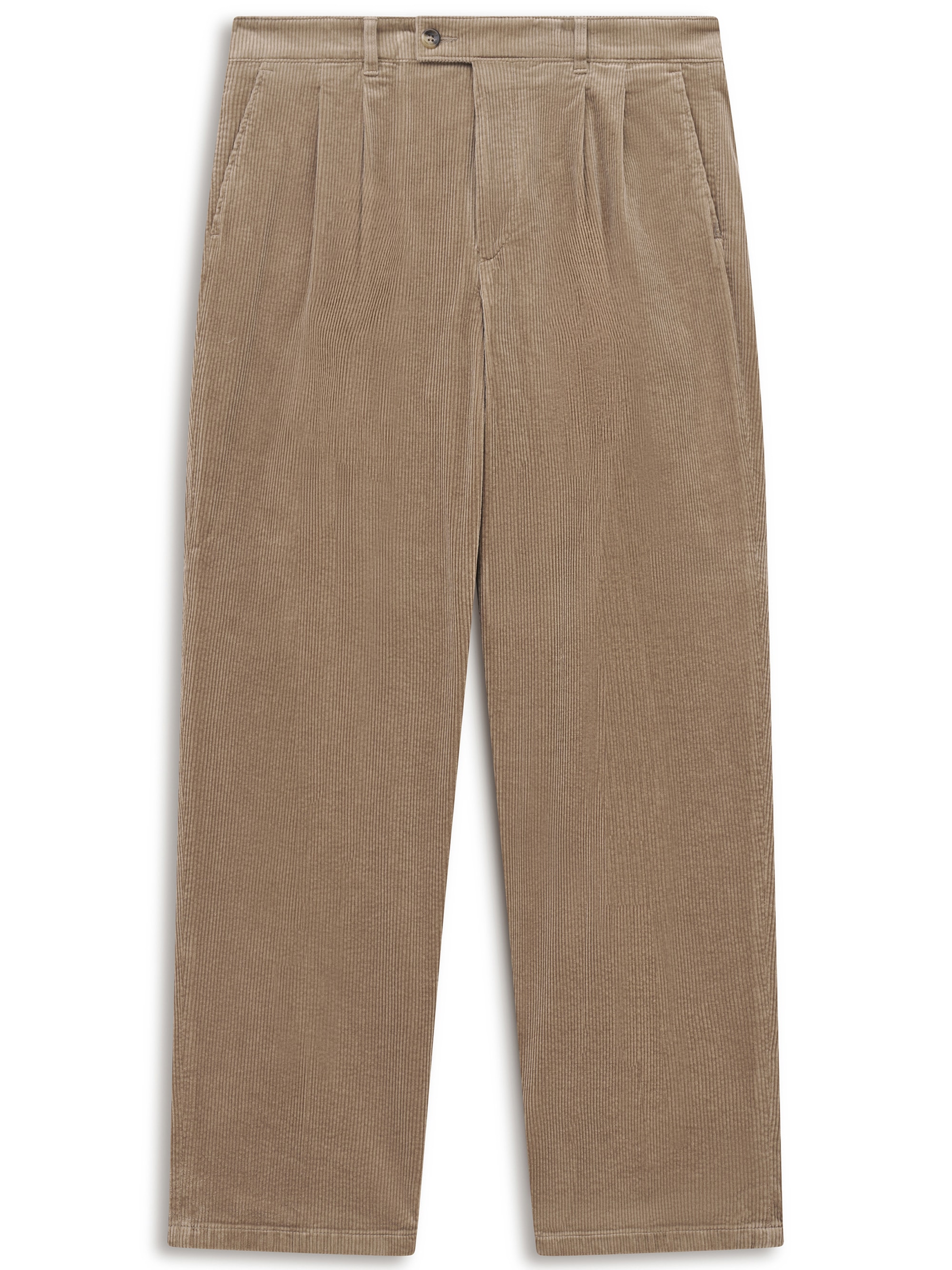 bugatti Bundfaltenhose »Relaxed Fit«  Relaxed Fit Cord Baumwollmix