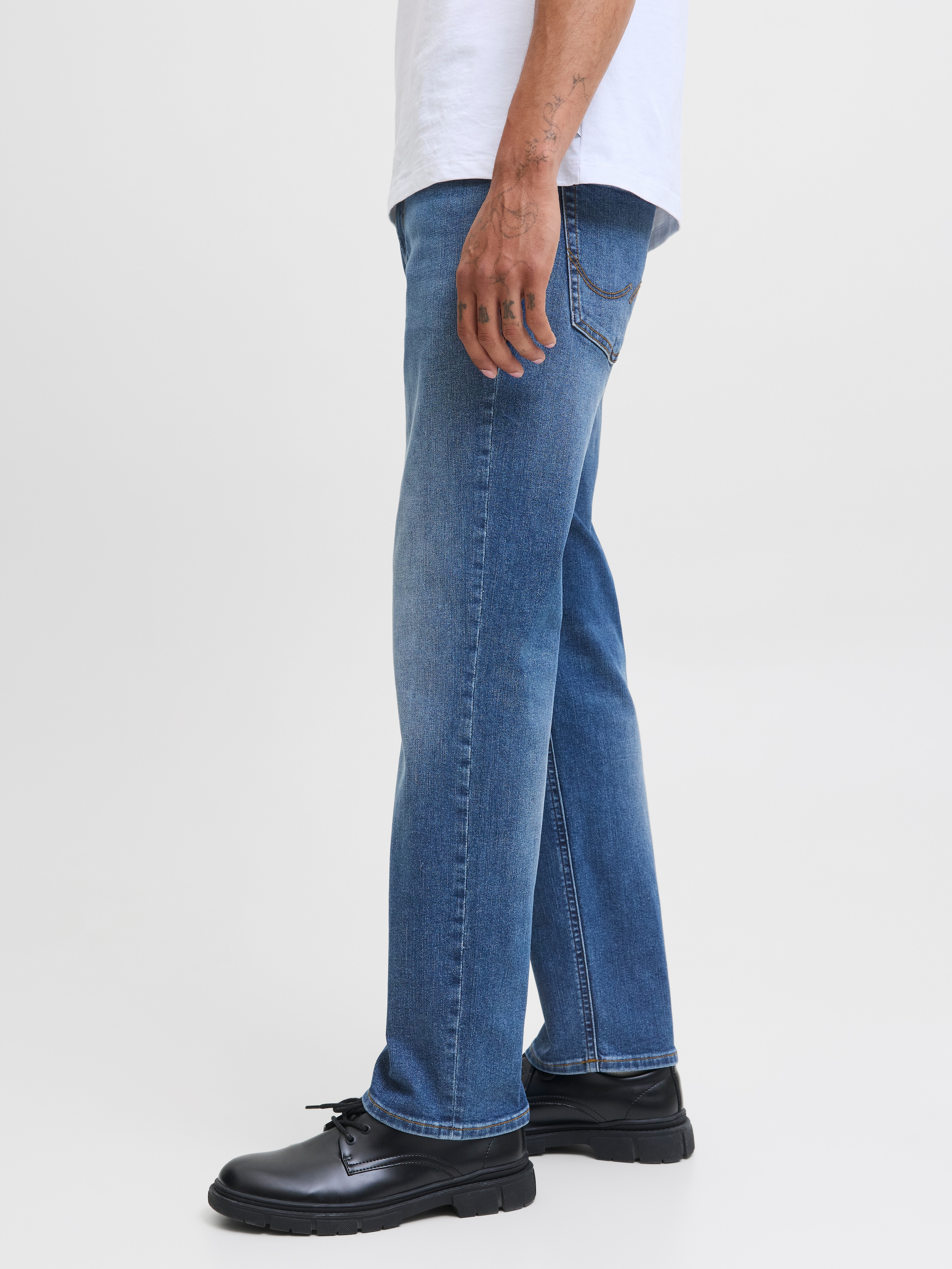 Jack & Jones Straight-Jeans »JJICLARK JJORIGINAL SQ 2«