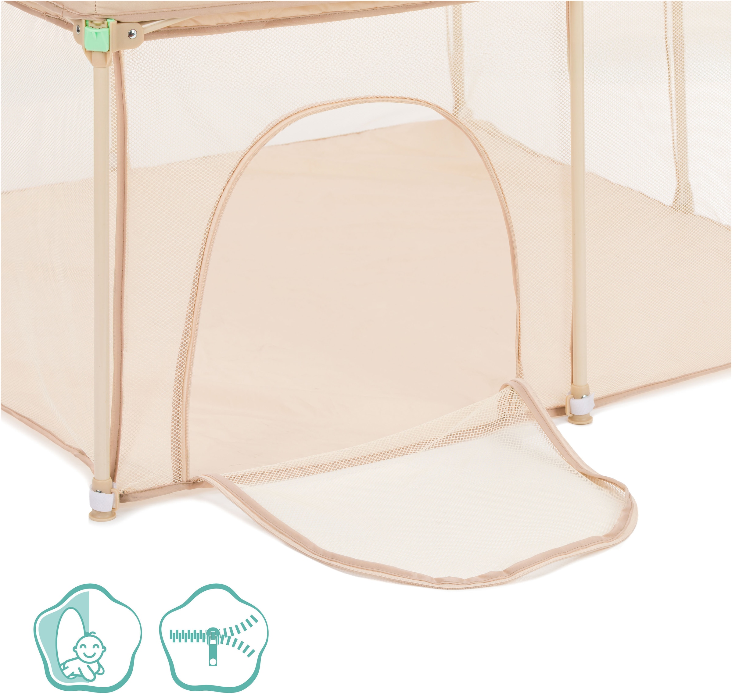 Fillikid Laufgitter »Dubai« bis 22 kg mit Transporttasche