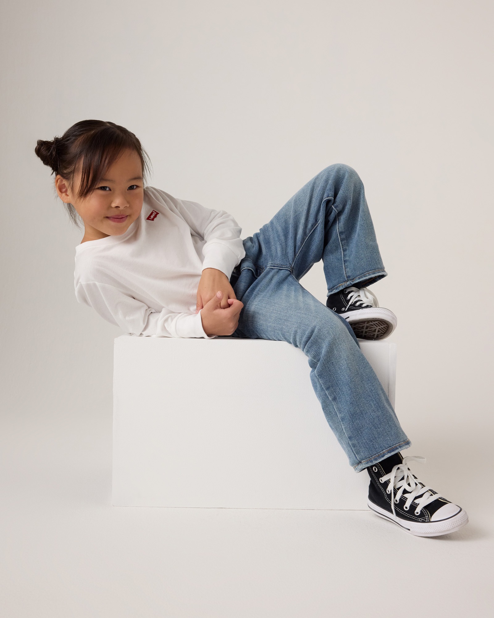 Levi's® Kids Weite Jeans »LVG WIDE LEG JEANS«, for GIRLS