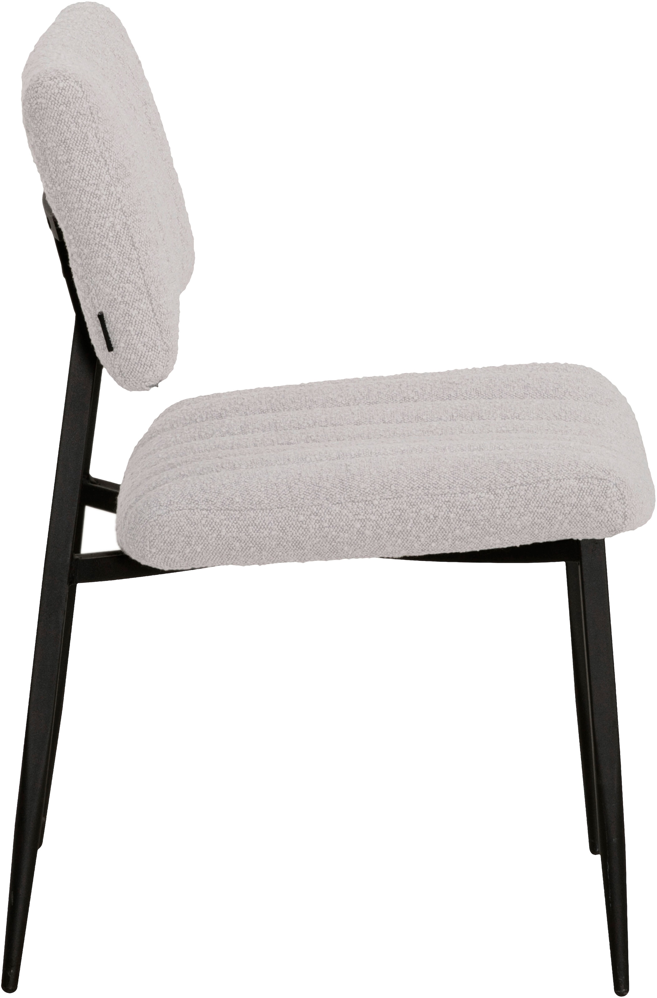 OMG Design Esszimmerstuhl »Dirk«, (Set), 1 St., Stoff, moderner Boucle Bezug, bequem gepolstert