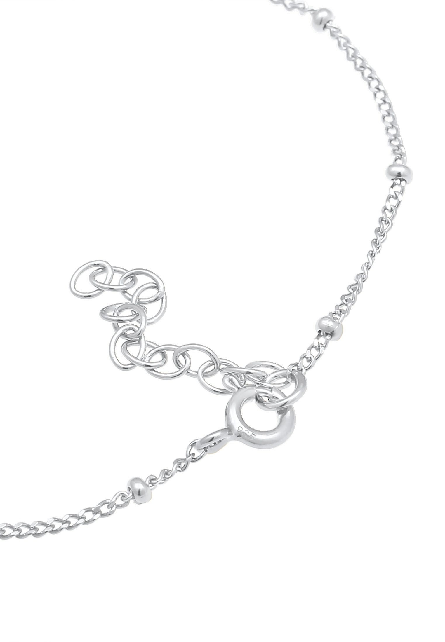 Elli Armkette »Armband Münze Maria Antik Kuegelkette 925 Silber«