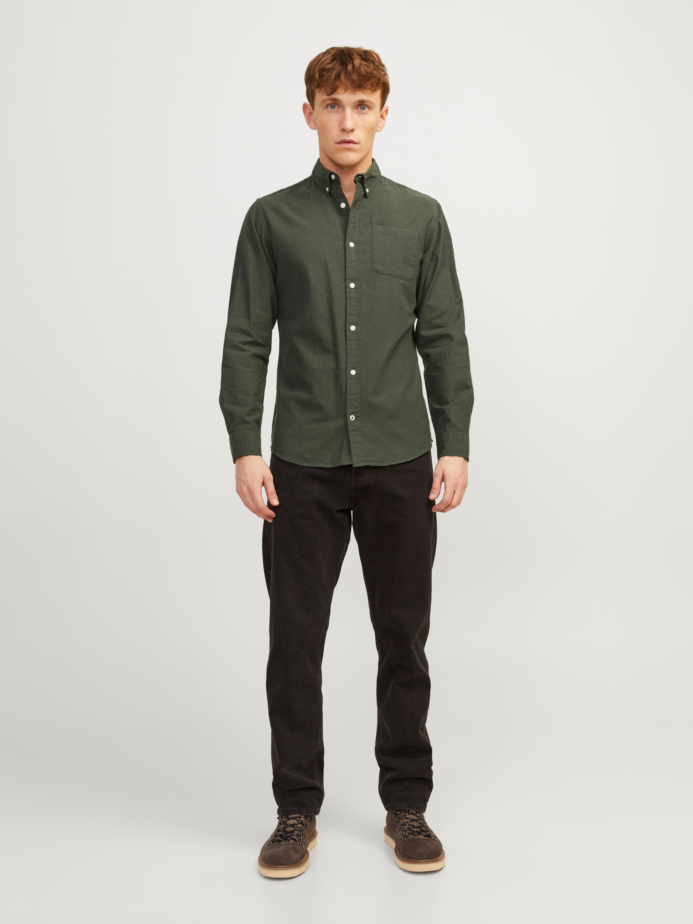 Jack & Jones Langarmhemd »OXFORD SHIRT«
