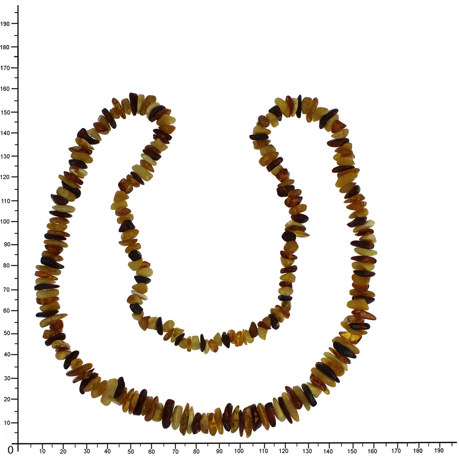 OSTSEE-SCHMUCK Kette ohne Anhänger »- Valana - Bernstein -,«