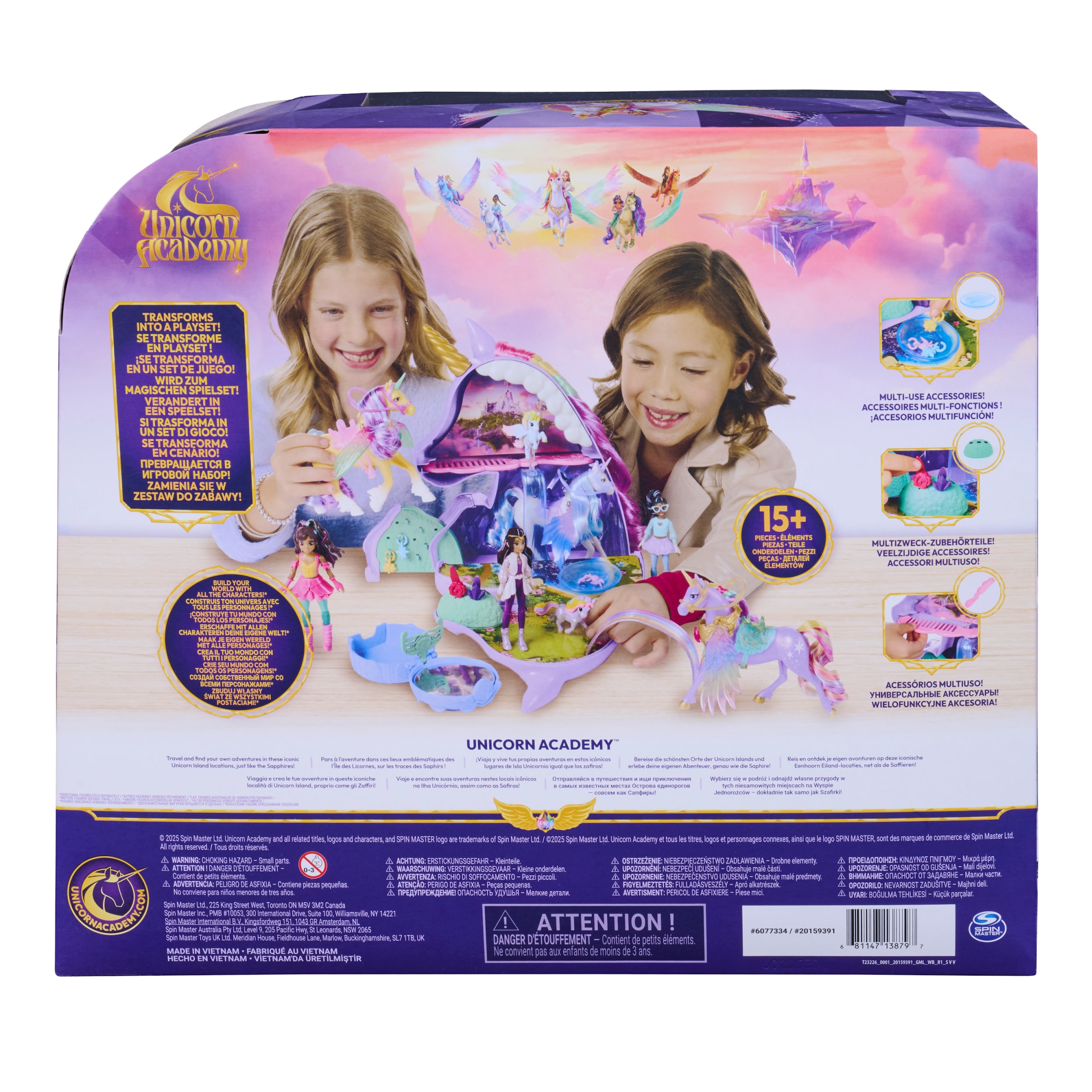 Spin Master Spielwelt »Unicorn Academy - Styling Kopf Spielset Wildstar«
