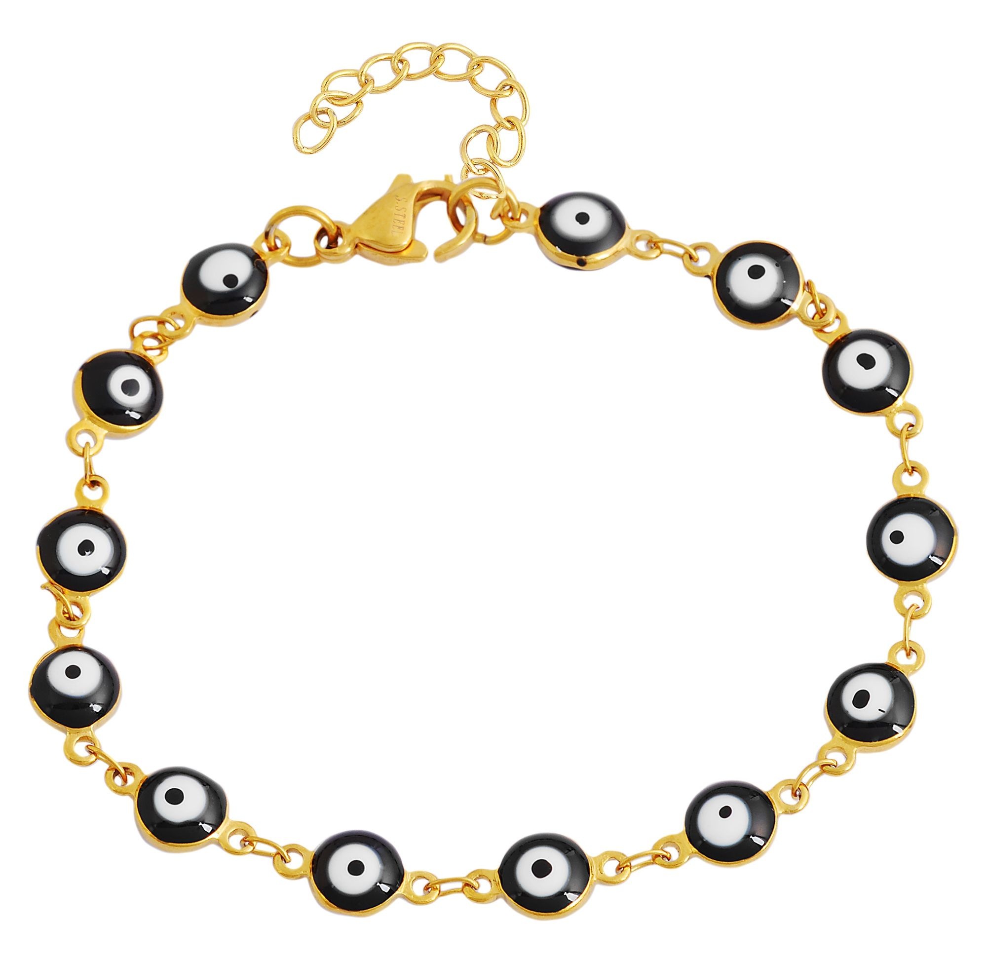 Adelia´s Armband »Damen Armband aus Edelstahl 18 cm«