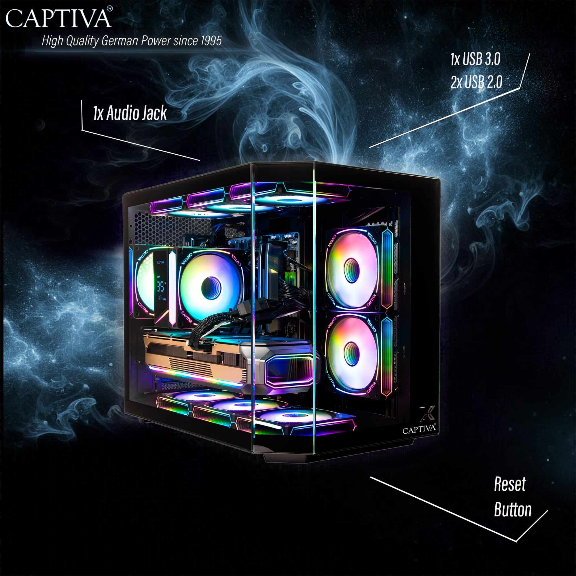CAPTIVA Gaming-PC »Entry Gaming R10-2086«