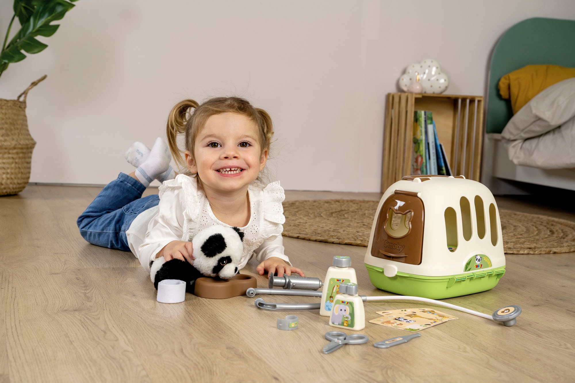 Smoby Spielzeug-Arztkoffer »Tierarzt-Spielset im Koffer + Panda«, Made in Europe