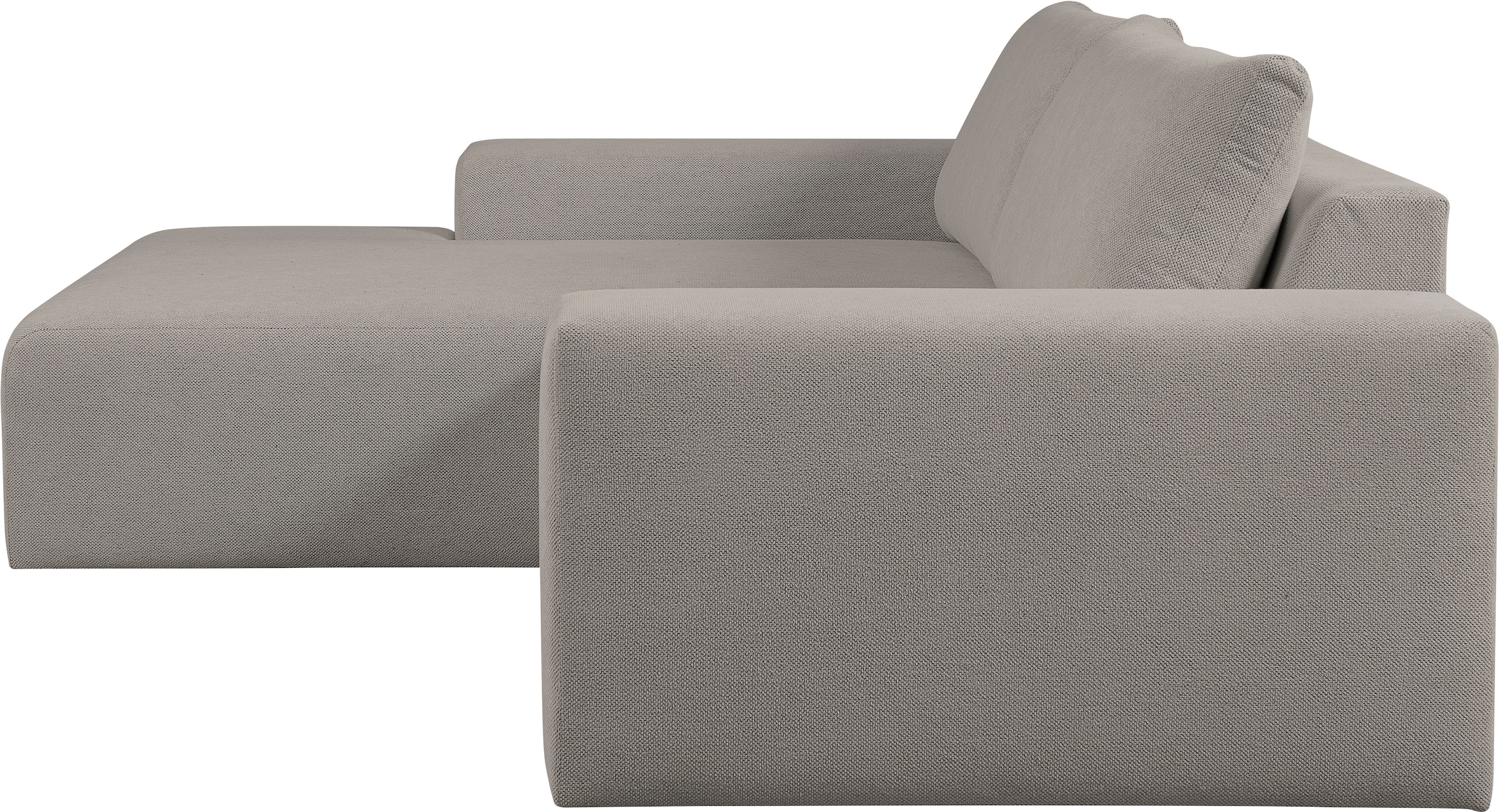 WERK2 Ecksofa »Rio, elegant und bequem, Breite 262cm, L-Form«, Puristisches Design mit maximalem Komfort