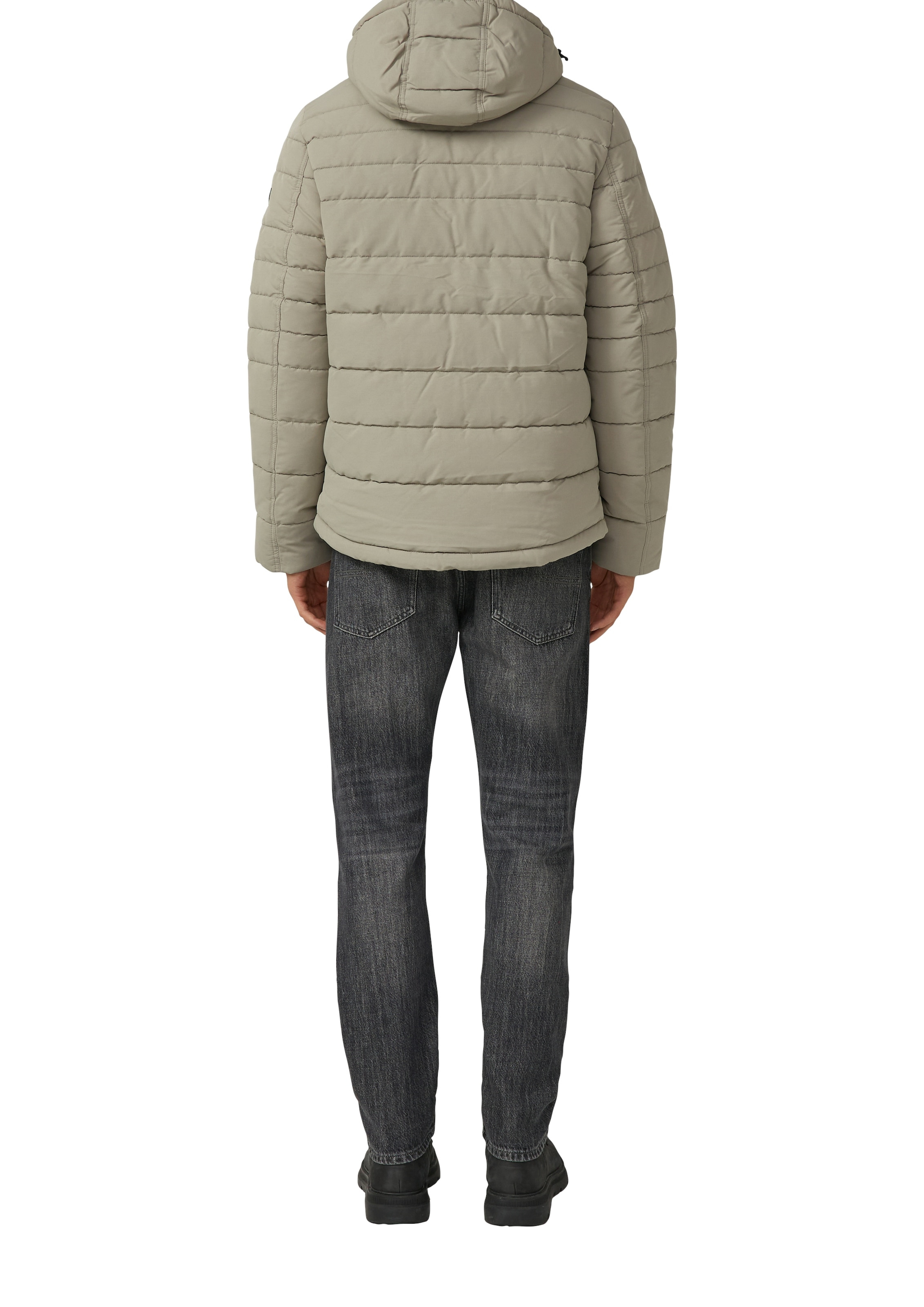 s.Oliver Steppjacke, mit Kapuze, mit Kapuze und Kordelzug