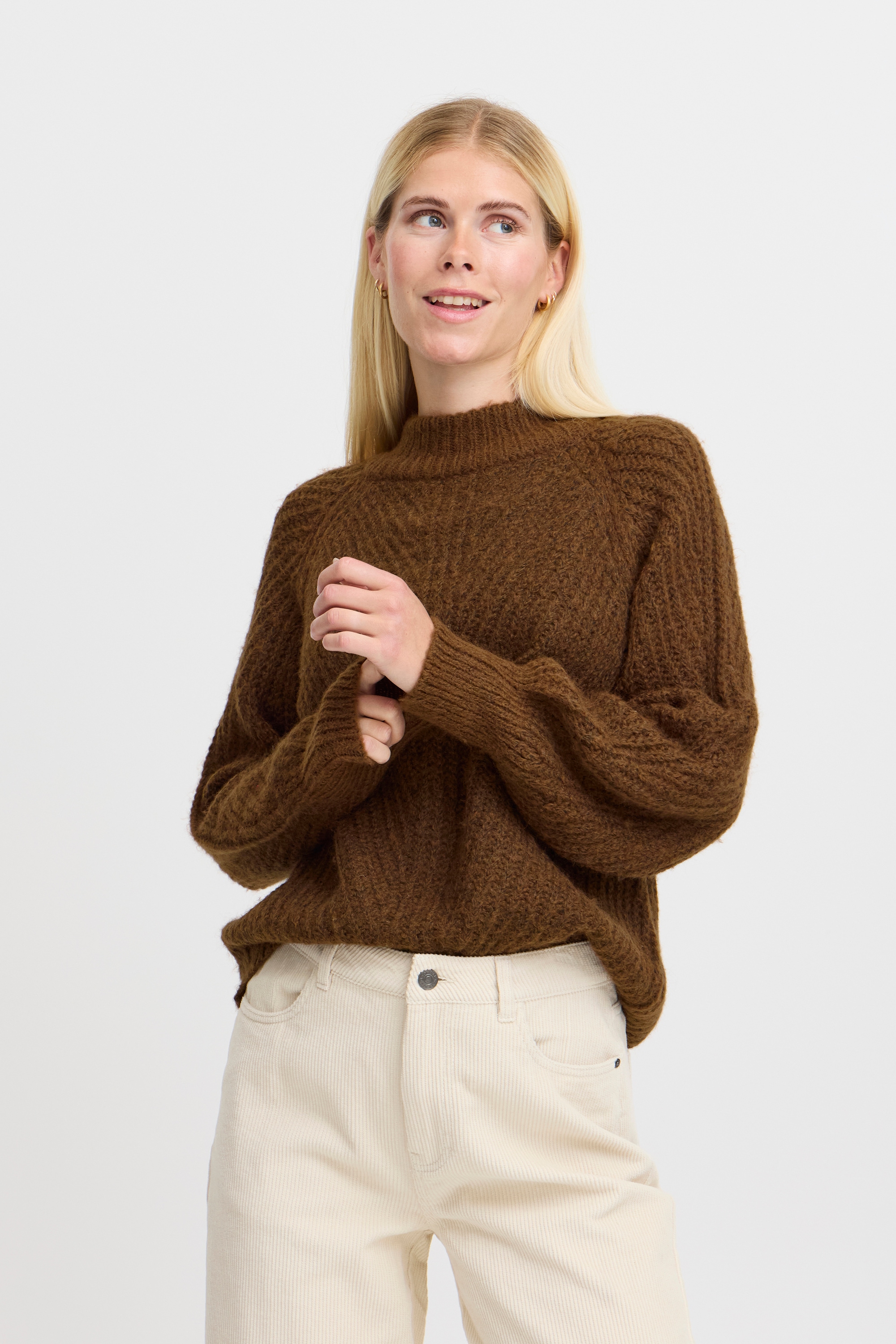 b.young Strickpullover »Langarm BYOKSANA«