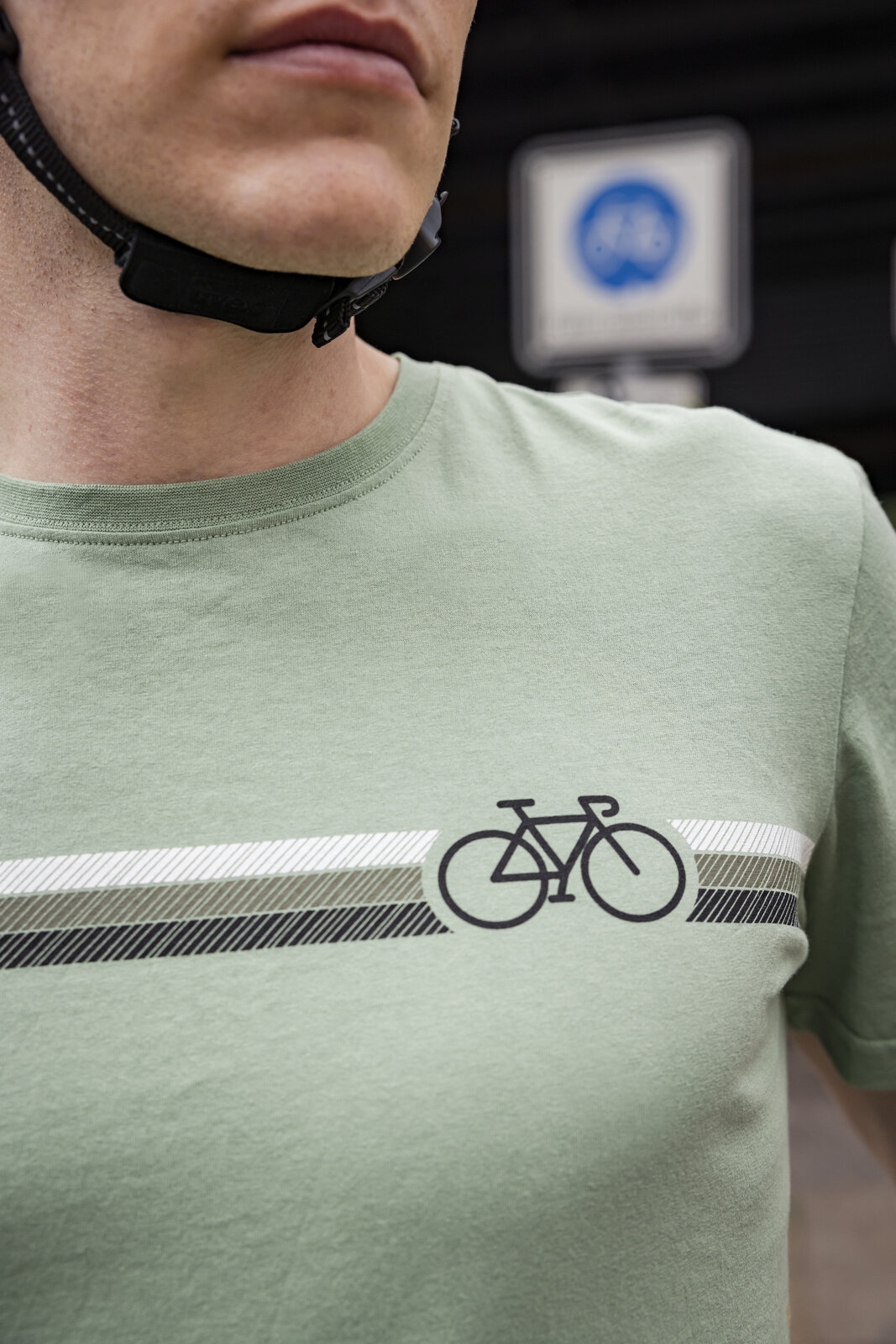 VAUDE Funktionsshirt »MEN'S CYCLIST T-SHIRT V«, Fahrradshirt mit Print