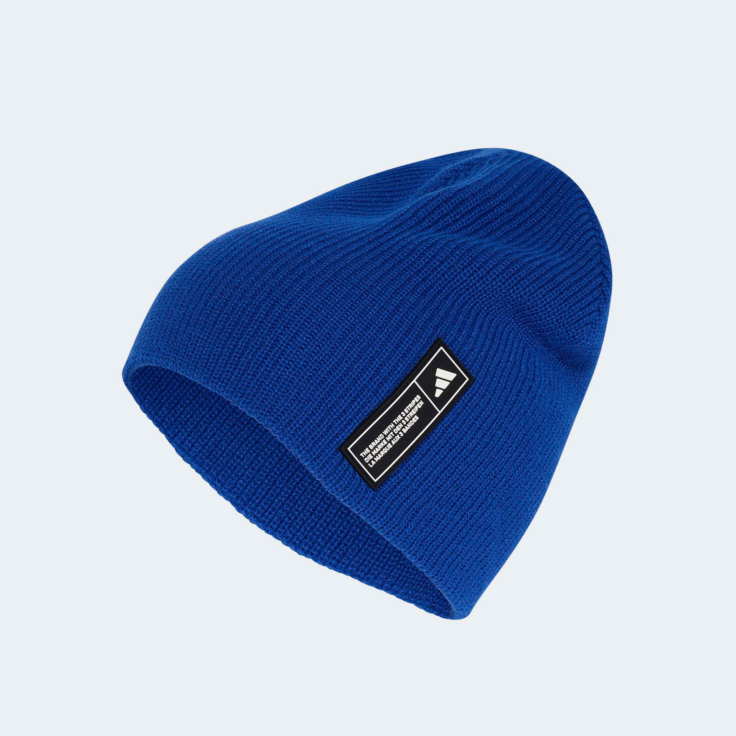 adidas Sportswear Beanie »ESSENTIALS LABEL BEANIE« für Erwachsene, sportlicher Stil, aus Polyacryl