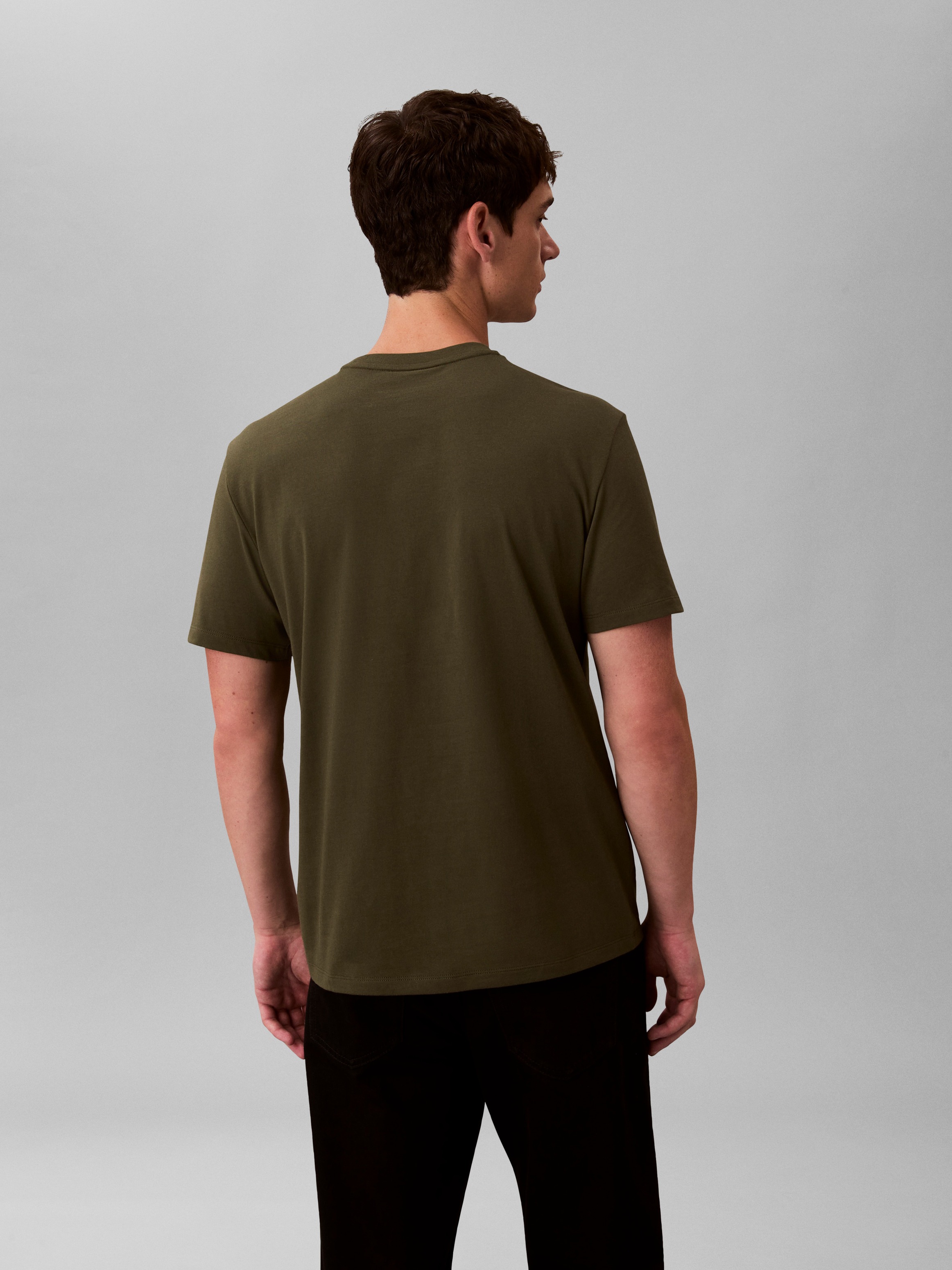 Calvin Klein Jeans T-Shirt »CLASSIC MONOGRAM« regular fit, Rundhalsausschnitt