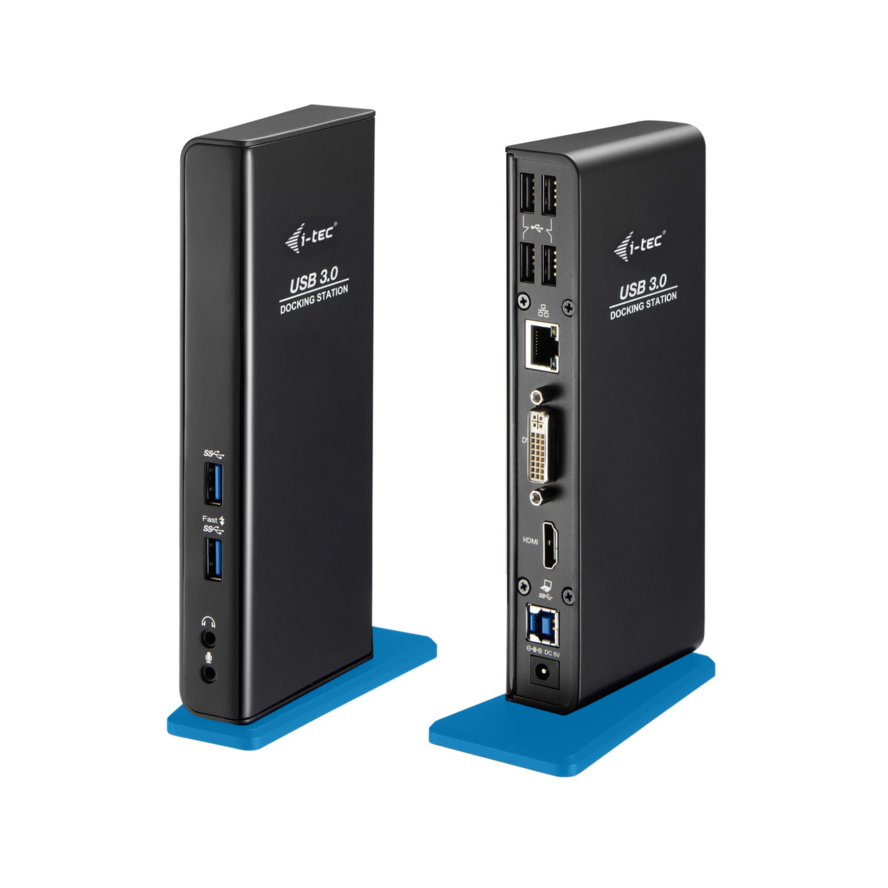 I-TEC Laptop-Dockingstation »USB 3.0 Dual Docking Station HDMI DVI«