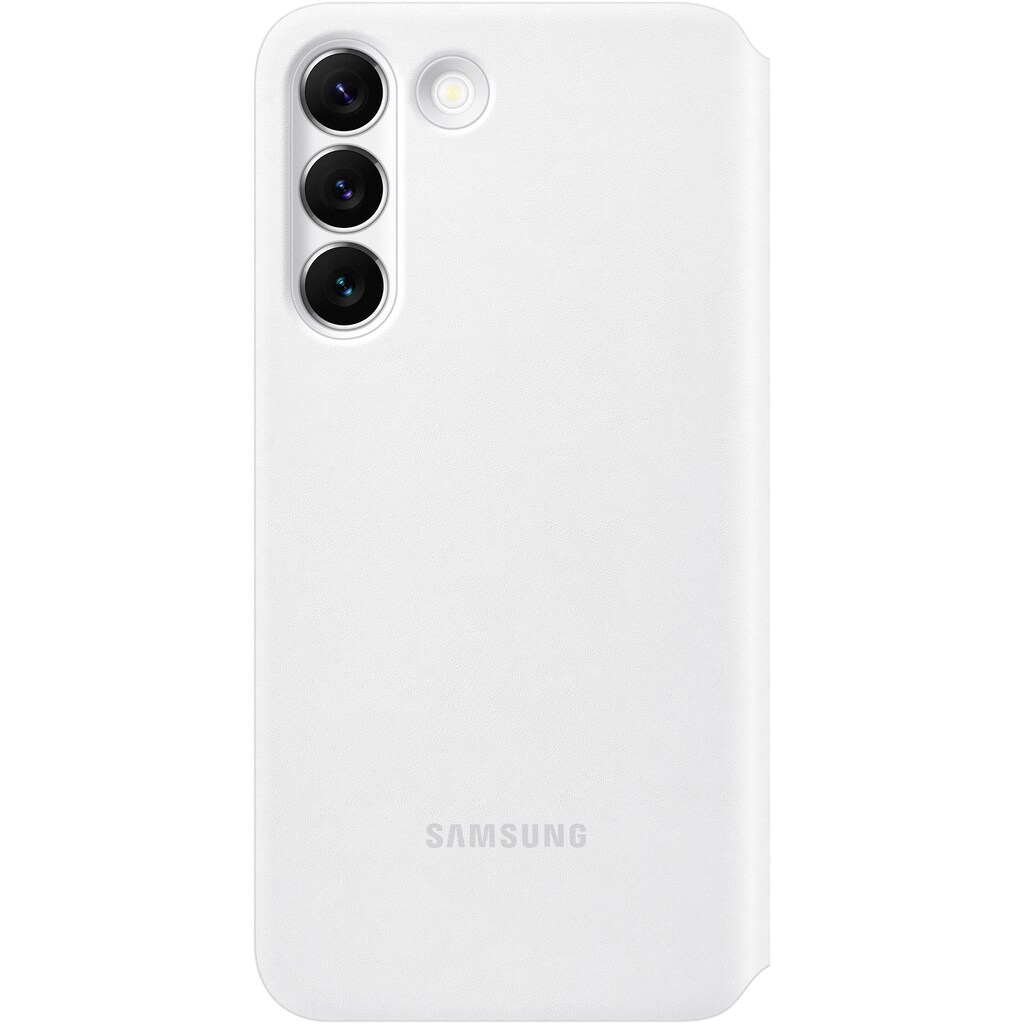 Samsung Handyhülle »EF-ZS901 Clear View Cover für Galaxy S22«, Galaxy S22