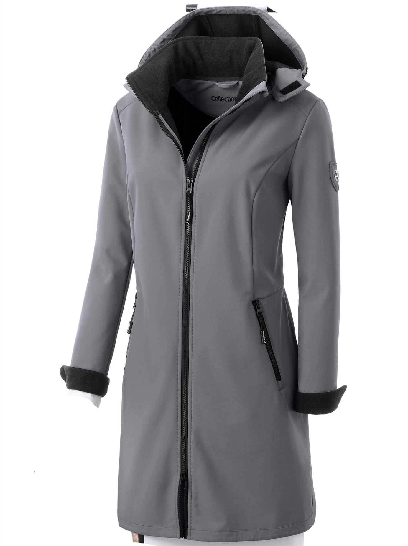 Casual Looks Softshelljacke, mit Kapuze