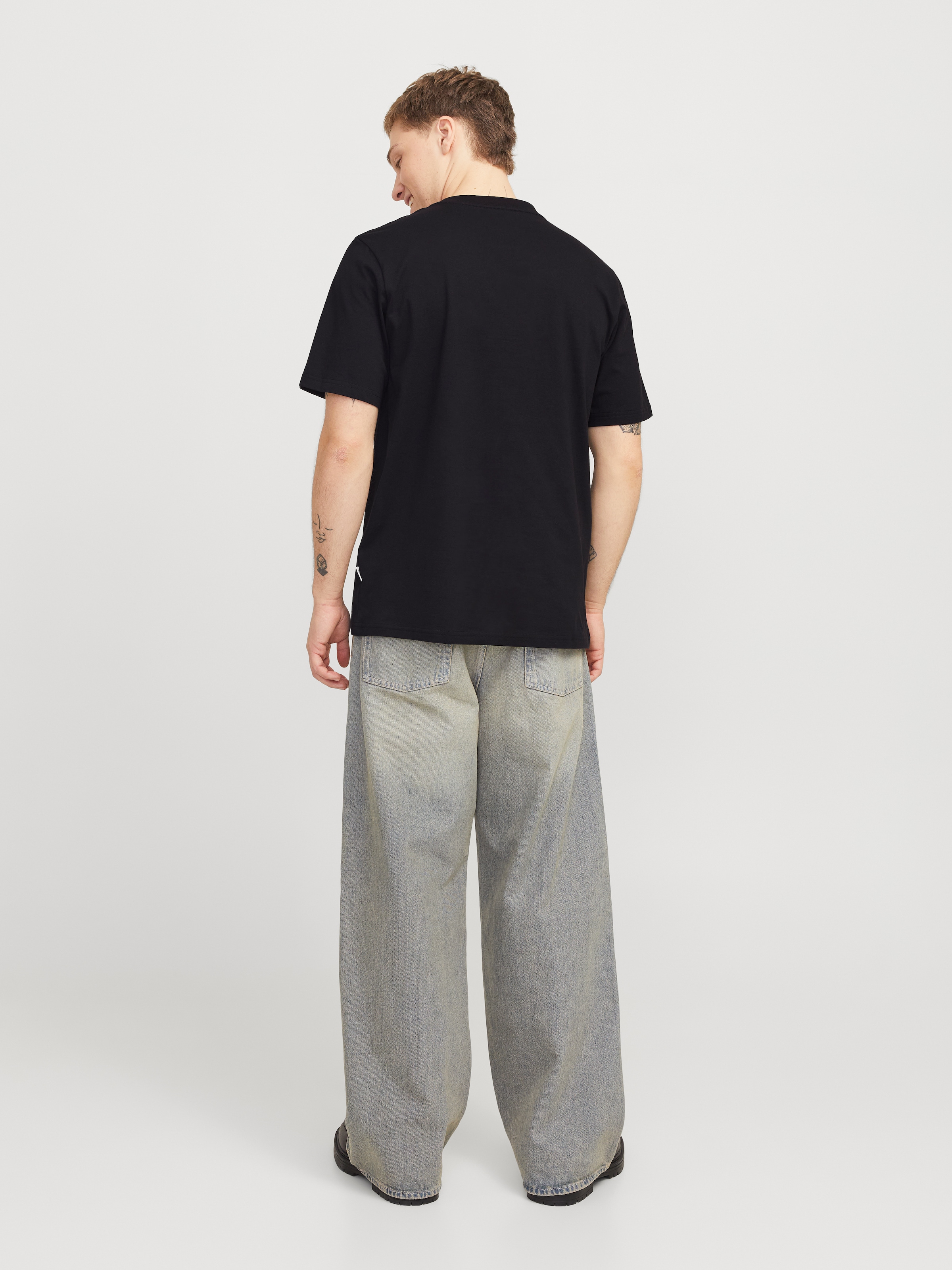 Jack & Jones T-Shirt »JORANATOMY SKULL TEE SS CREW NECK LN«