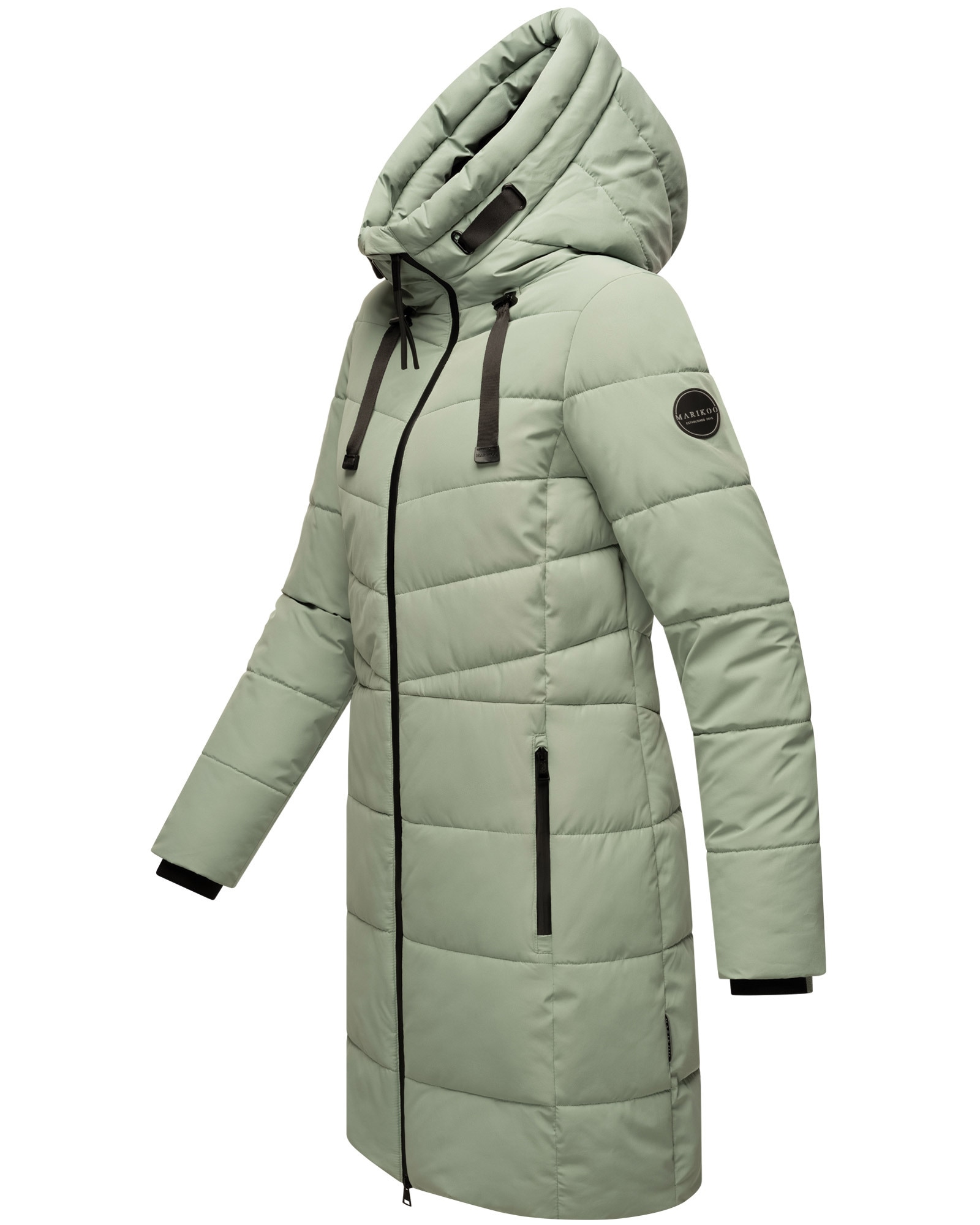 Marikoo Winterjacke »Marikoo Natsukoo Damen Winter Steppjacke lang B978«