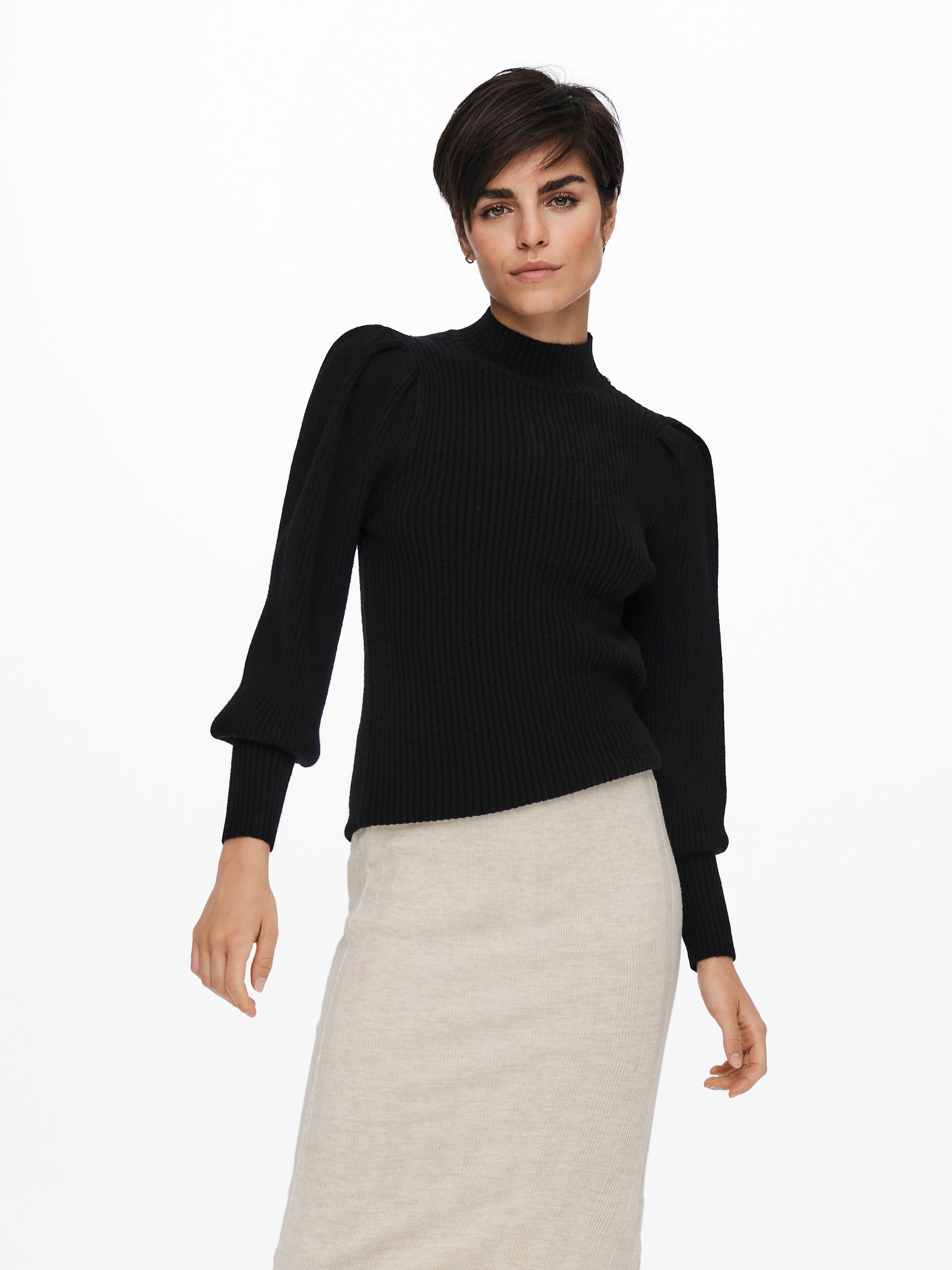 ONLY Strickpullover »ONLKATIA L/S HIGHNECK PULLOVER KNT NOOS«