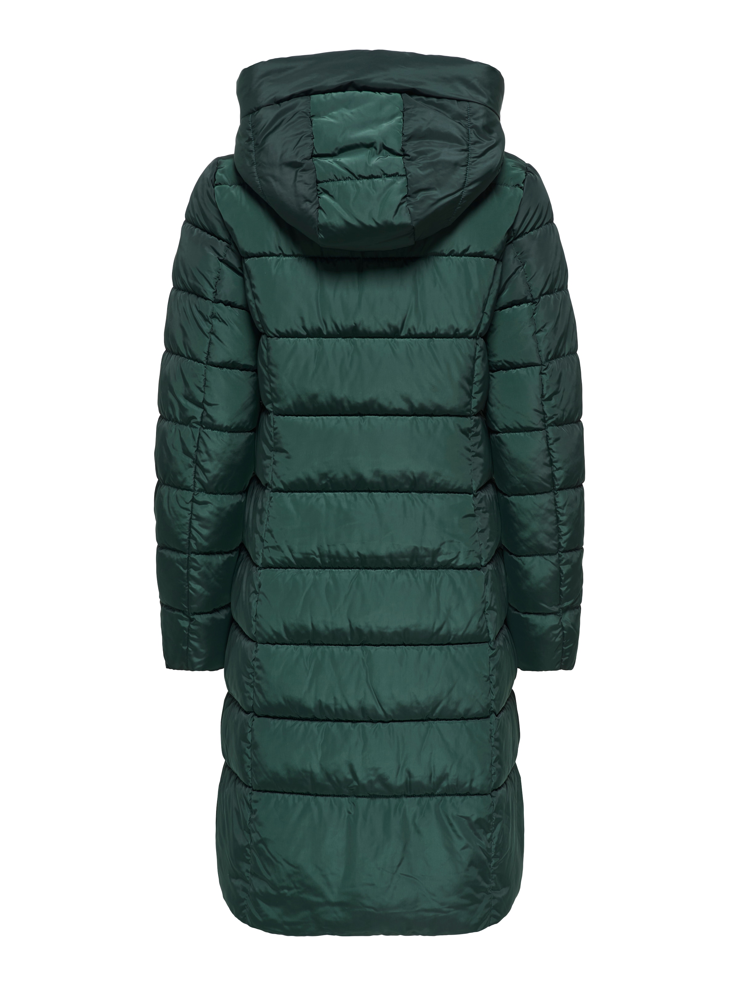 ONLY Steppmantel »ONLTINA – Puffermantel mit Premium-Füllung und verdecktem Zipper«, regular fit, casual, Steppware, Kunstfaser, hochschließend